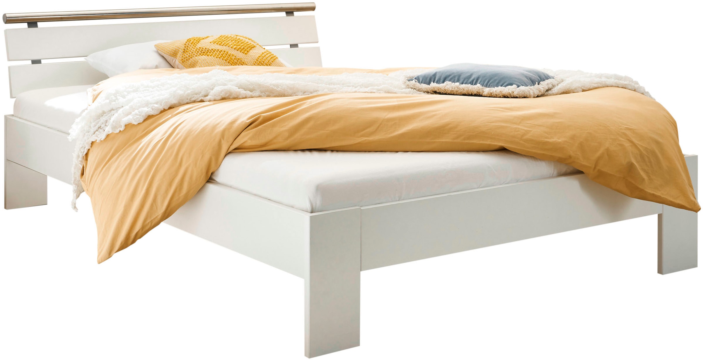 Schlafkontor Futonbett »Nizza«, Breite 140 cm, mit XXL Belastbarkeit bis zu 200 kg