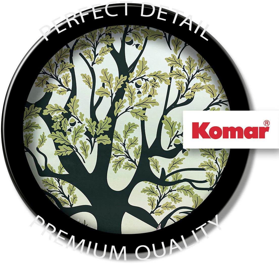 Komar Fototapete »Digitaldruck Vlies - Bambi Forest Friends - Grösse 400 x 250 cm«, bedruckt, Kinderzimmer