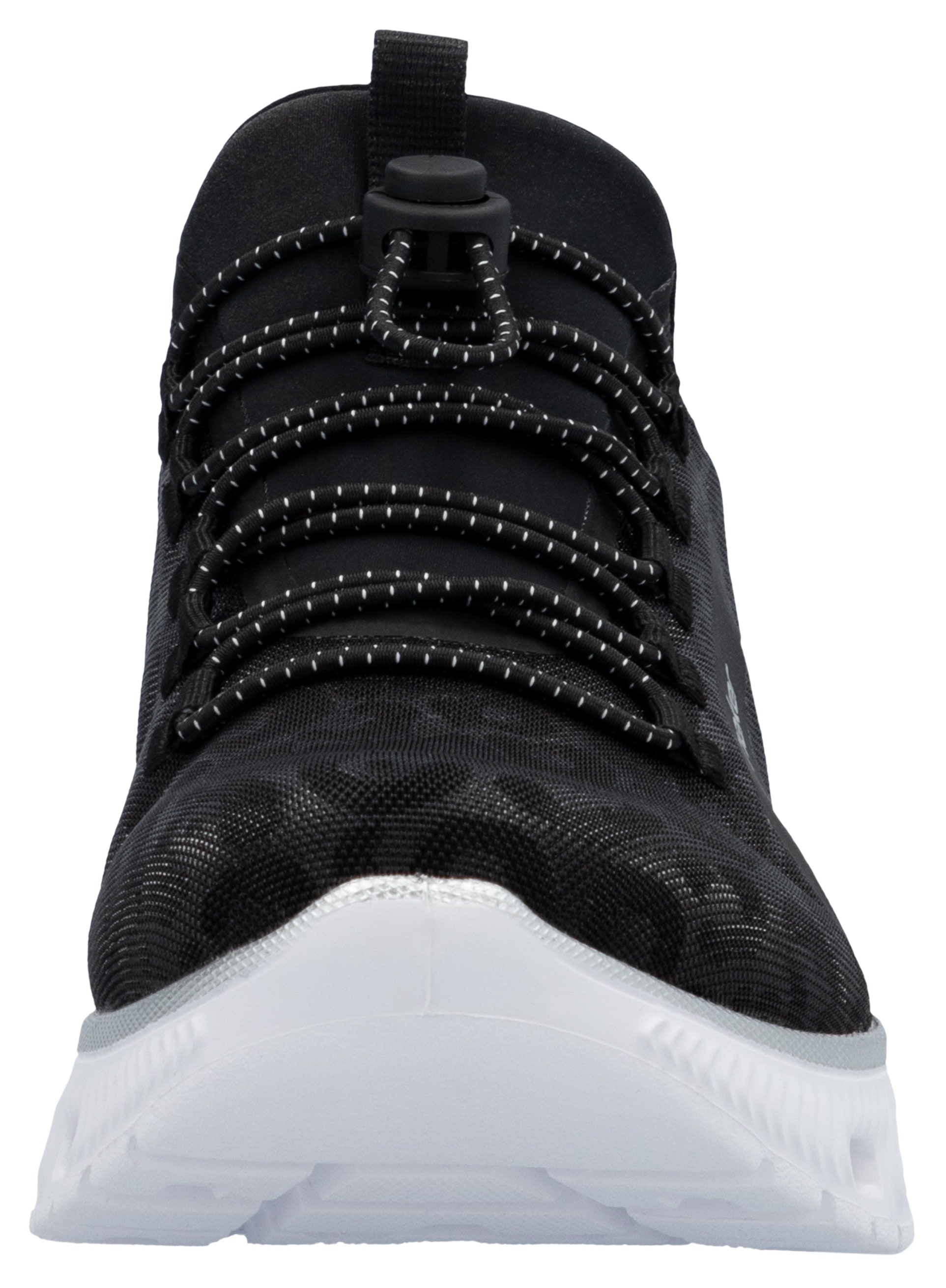 RIEKER Sport Slip-On Sneaker  , Freizeitsneaker, Schlupfschuh in Leo-Optik, mit MemoSoft-Innensohle