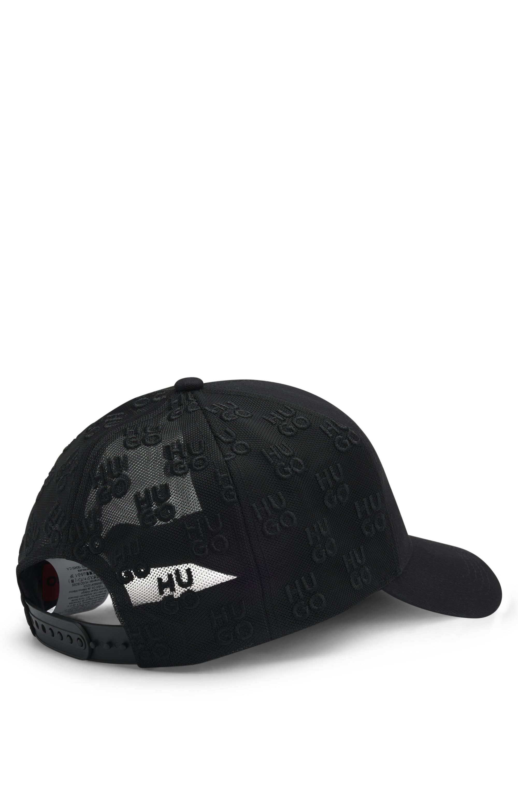 HUGO Baseball Cap »Marsel Trucker SL« mit Allover-Logostickerei
