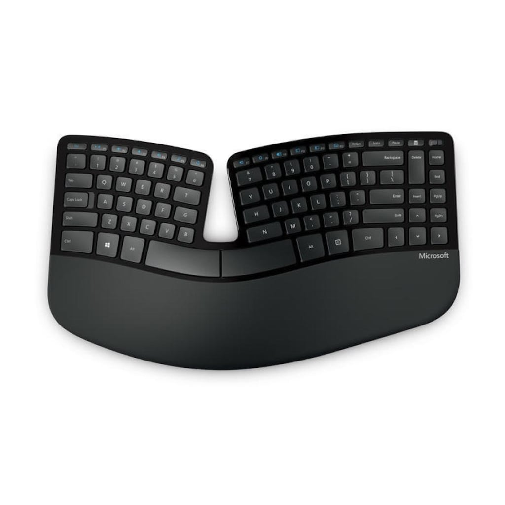 Microsoft PC-Tastatur »Sculpt Ergonomic«, (Ziffernblock-ergonomische Form)