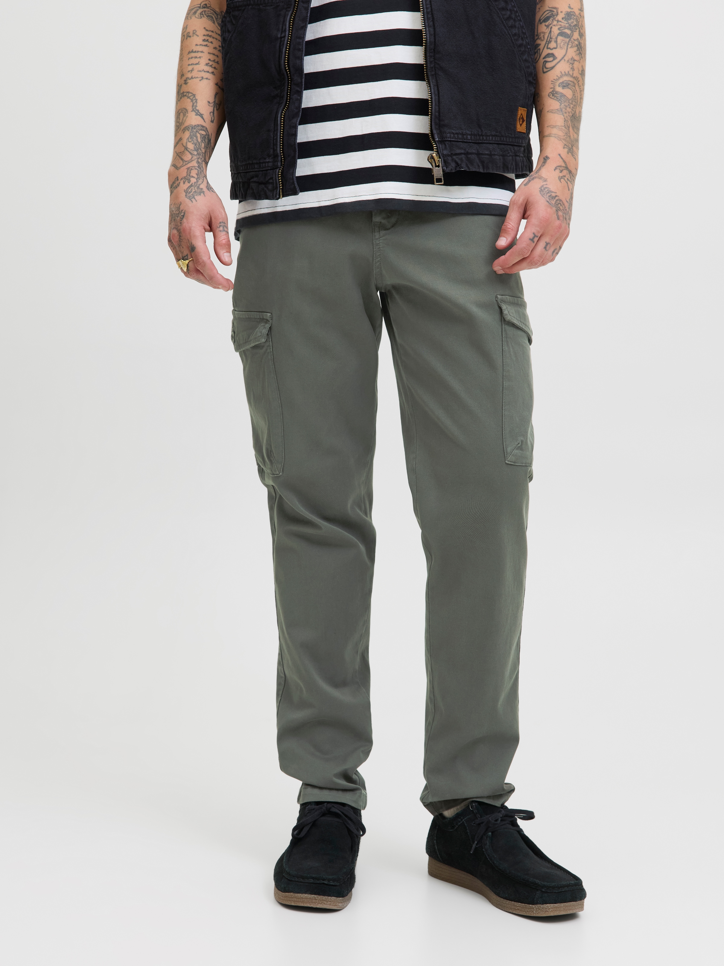 Image of Jack & Jones Cargohose "JPSTACE ARTHUR DOBBY CARGO SN"