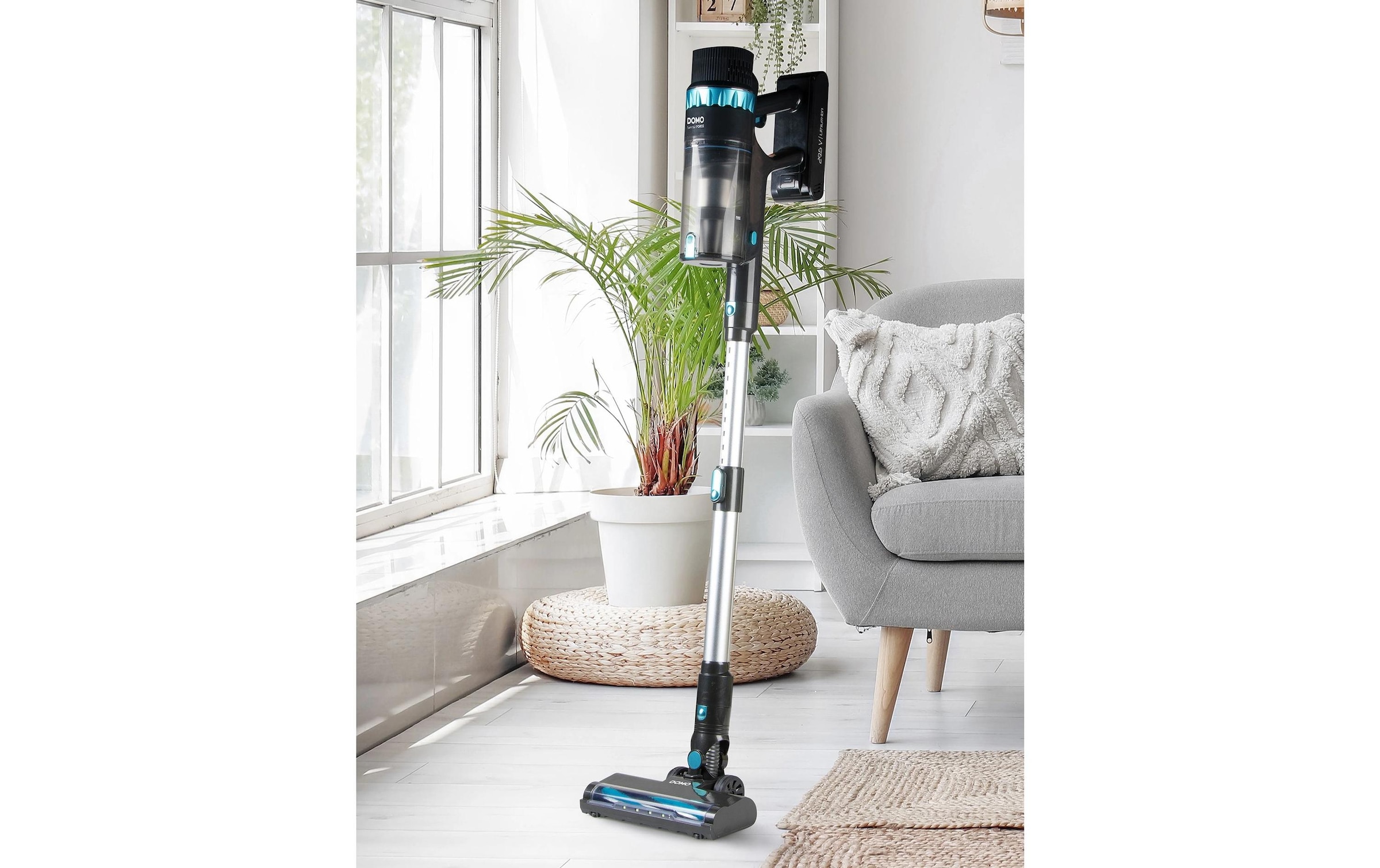 Domo Aspirateur à main et à manche sans fil »DO244SV«