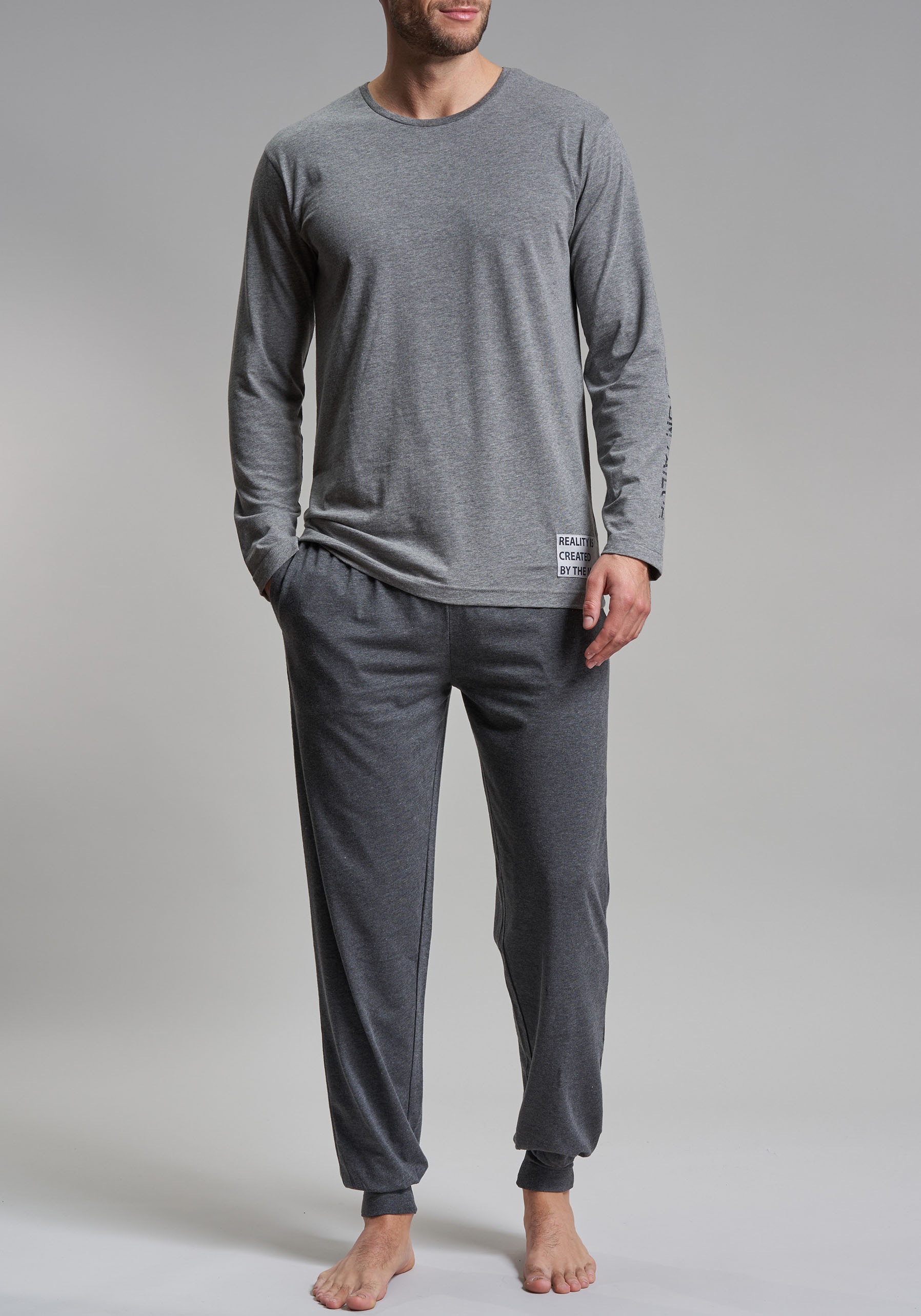 TOM TAILOR Pyjama, mit Aufdruck