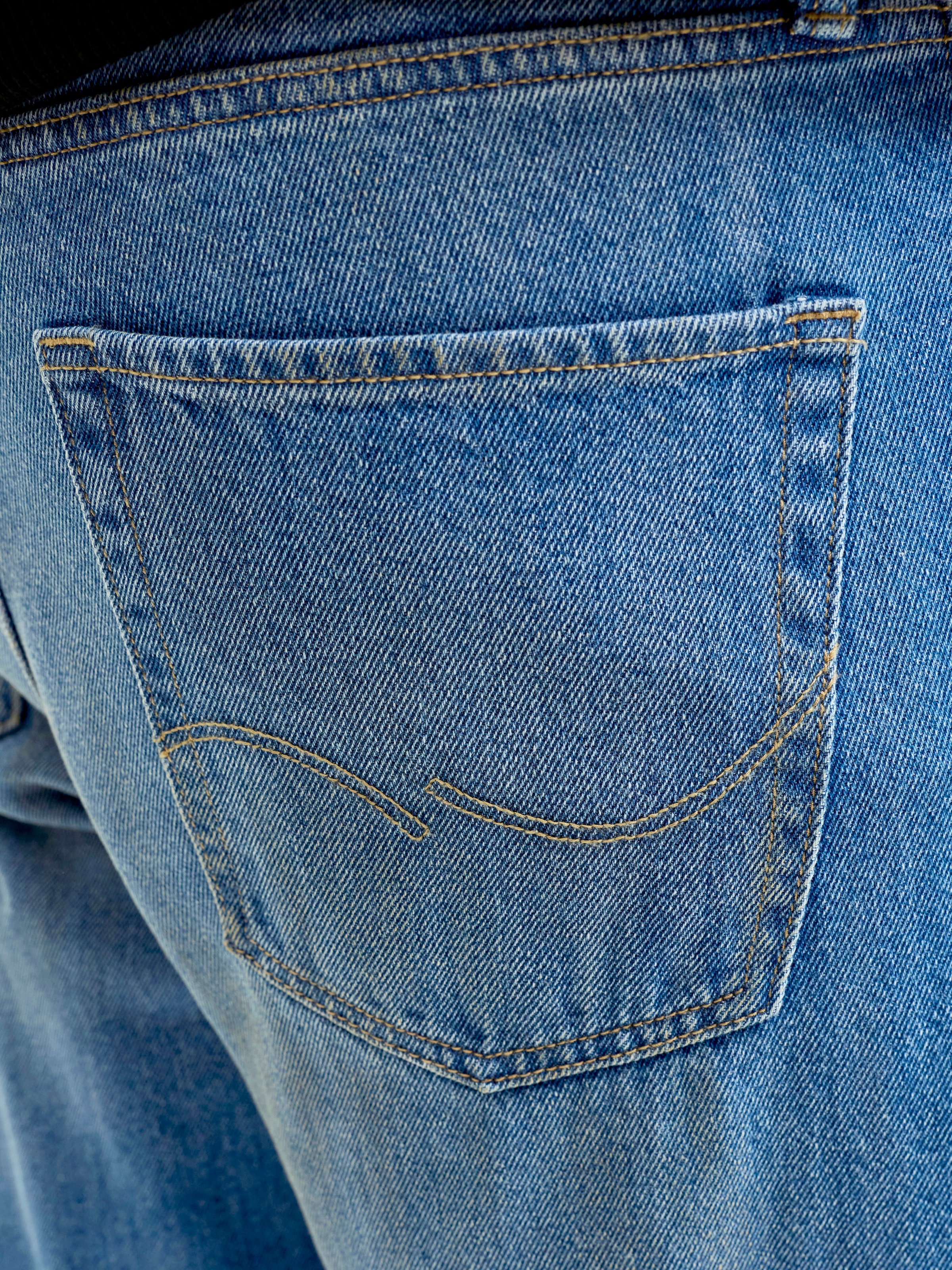 Jack & Jones PlusSize Jeans Relax-fit »JJICHRIS JJORIGINAL AT 044 SN PLS« coton, coupe décontractée
