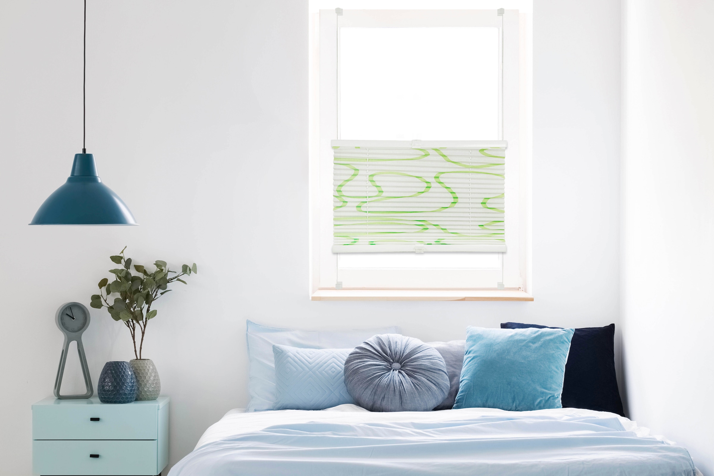 Image of mydeco Plissee "Free Move" Lichtschutz ohne Bohren