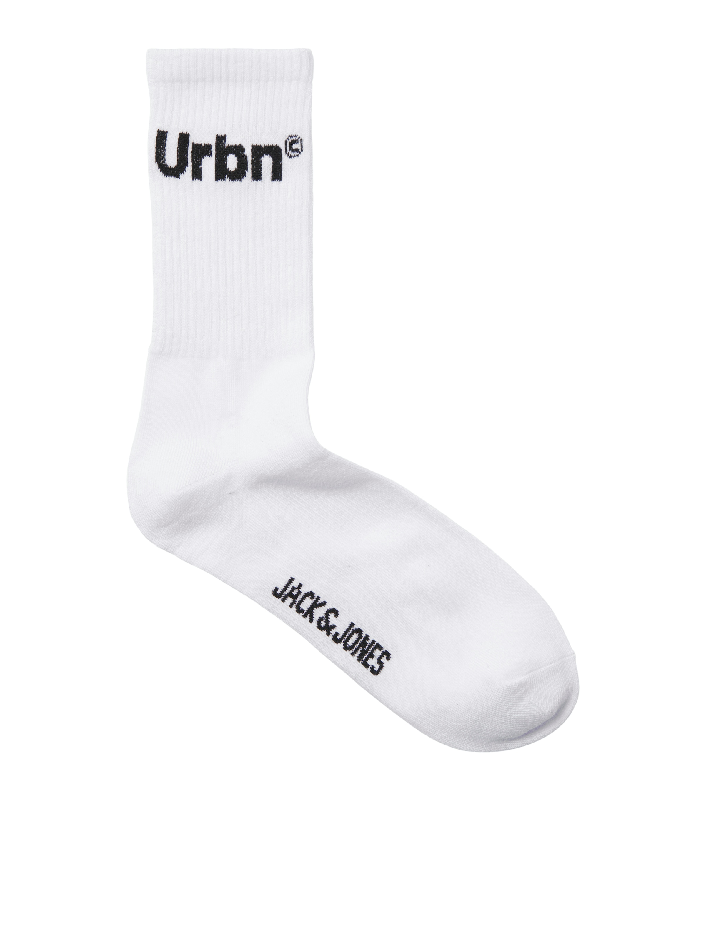 Jack & Jones Freizeitsocken »JACURBN TENNIS SOCKS 3 PACK SN« Packung, 3 Paar tlg. mit Schriftzug