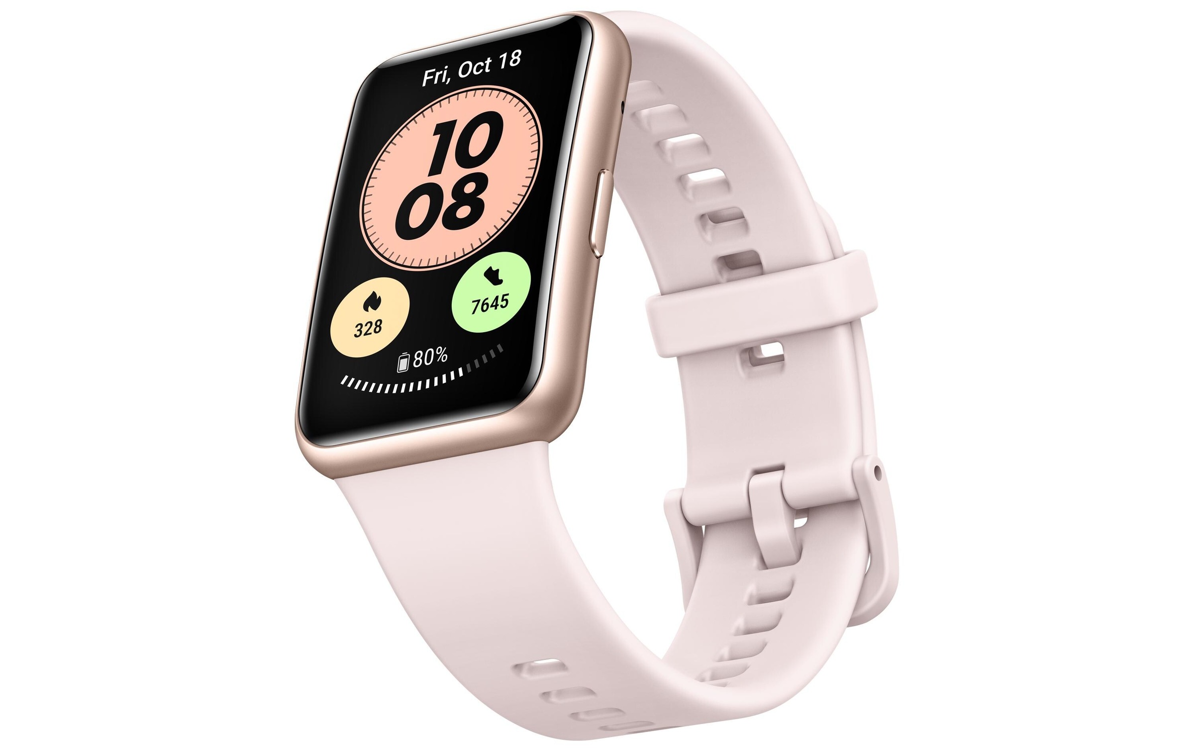 Huawei Smartwatch »Huawei Watch Fit New Sakura«, (4,16 cm / 1.64 Zoll), Huawei Lite OS, 4 GB,)