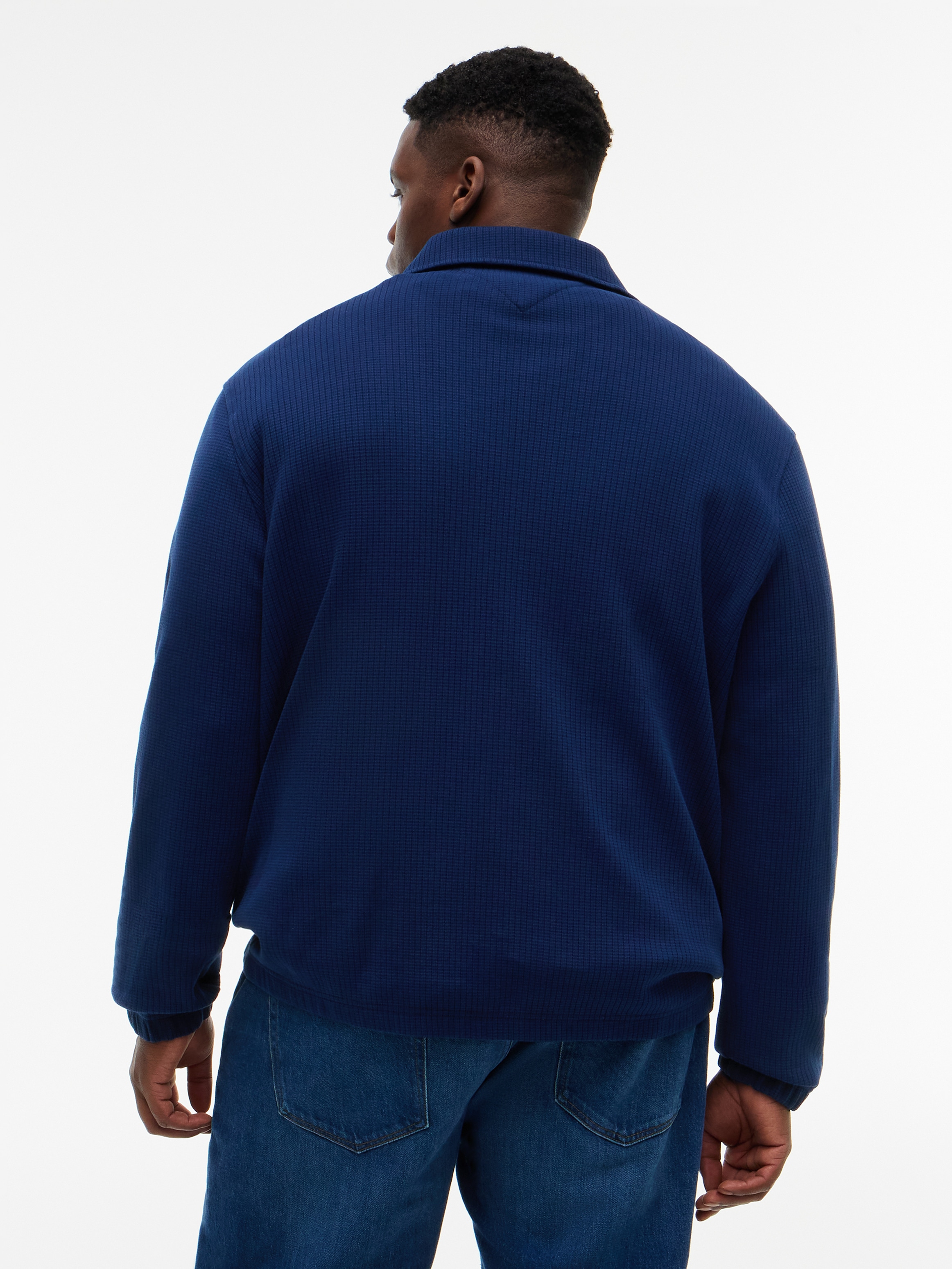 Tommy Hilfiger Big & Tall Strickjacke »BT-SUMMER TEXTURE IVY JACKET« Grosse Grössen