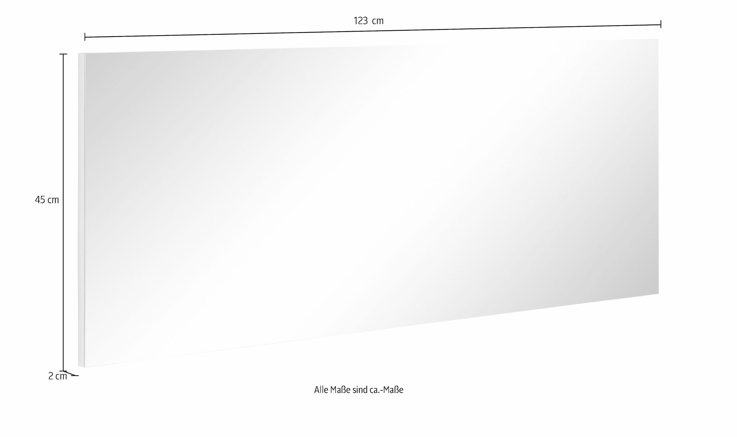 borchardt Möbel Spiegel ohne Rahmen