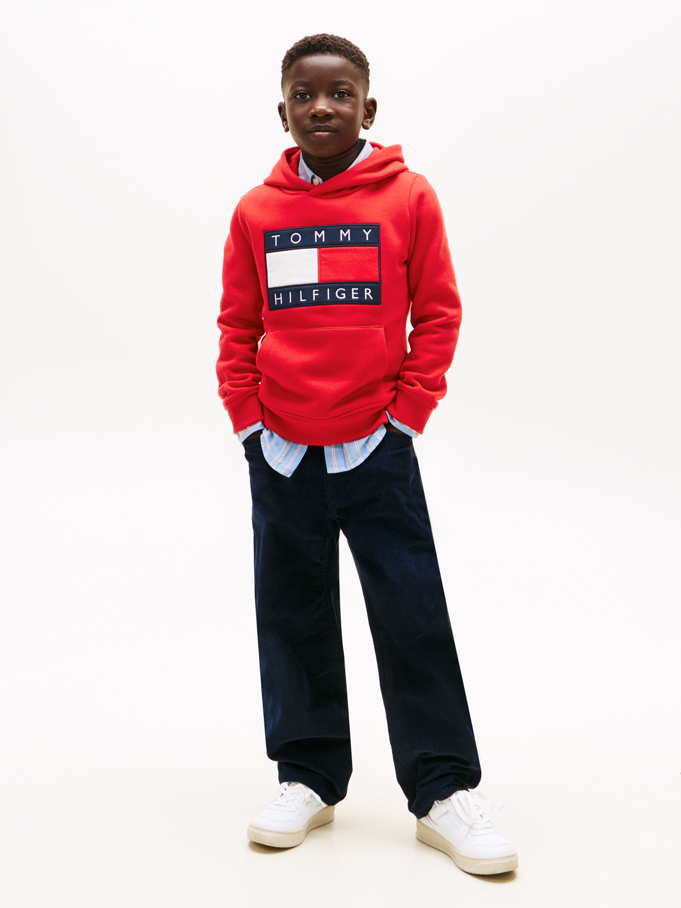 Tommy Hilfiger Sweat à capuche , Kinder bis 16 Jahre, mit Kapuze
