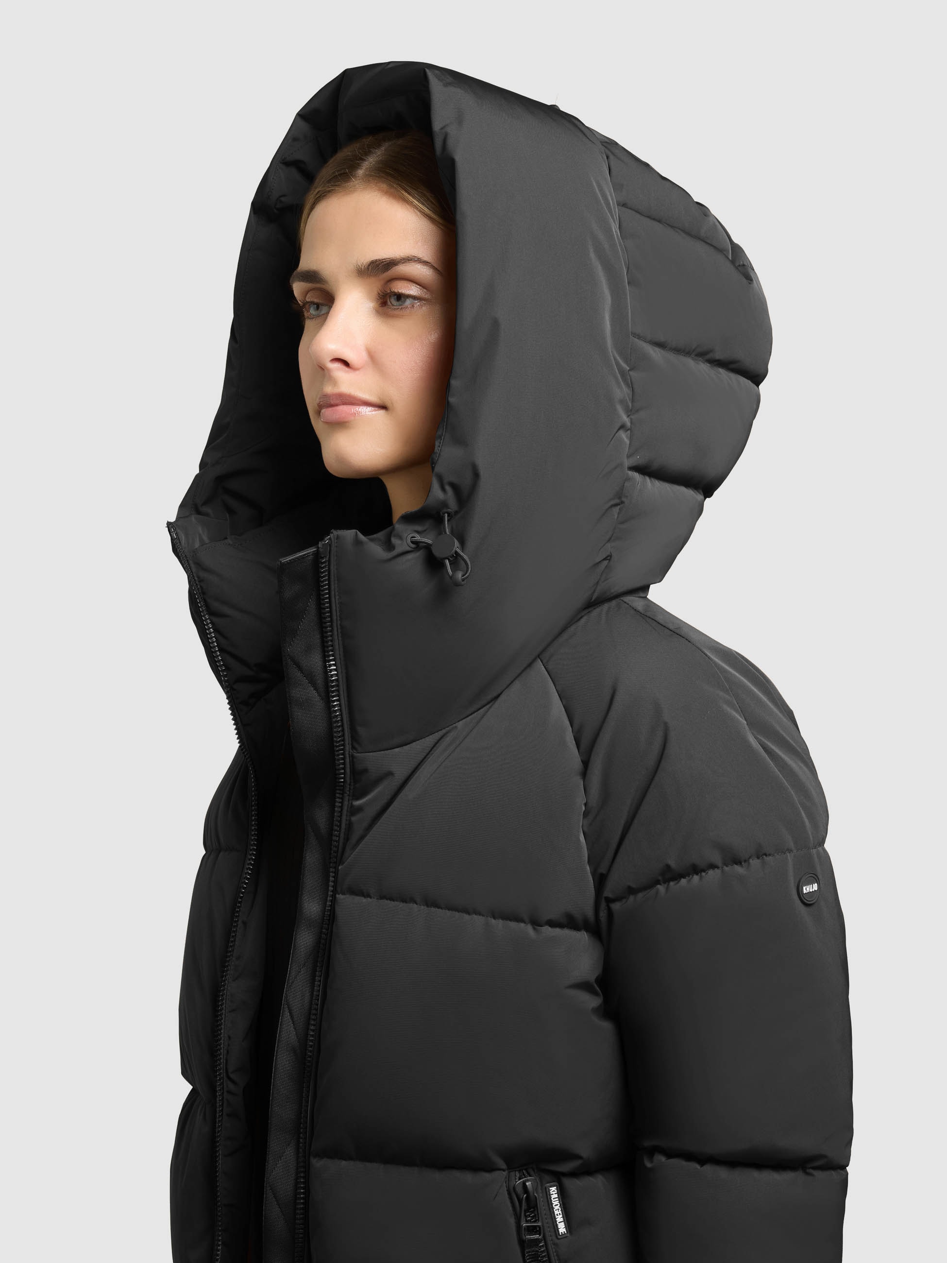khujo Steppjacke »ONO2« mit Kapuze Loose Fit