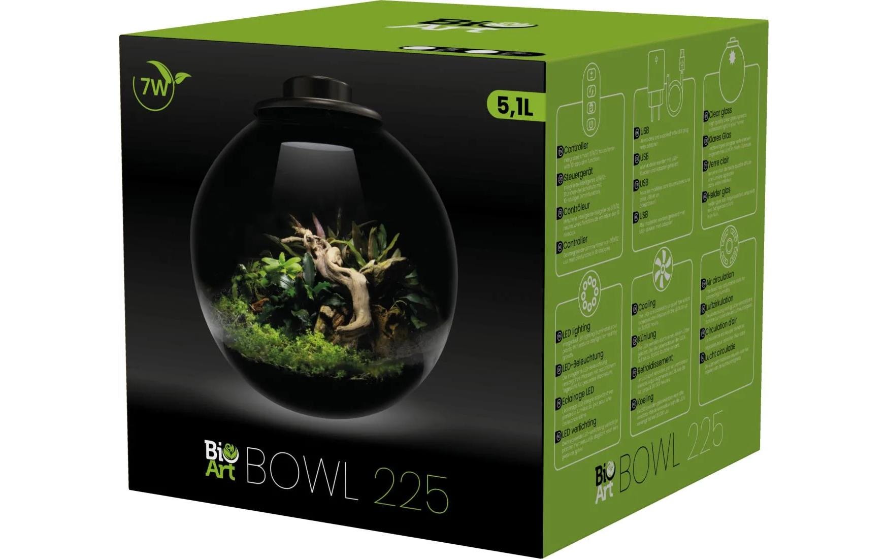   LED Dekoobjekt »Bio Art Pflanzengefäss Bowl 225«