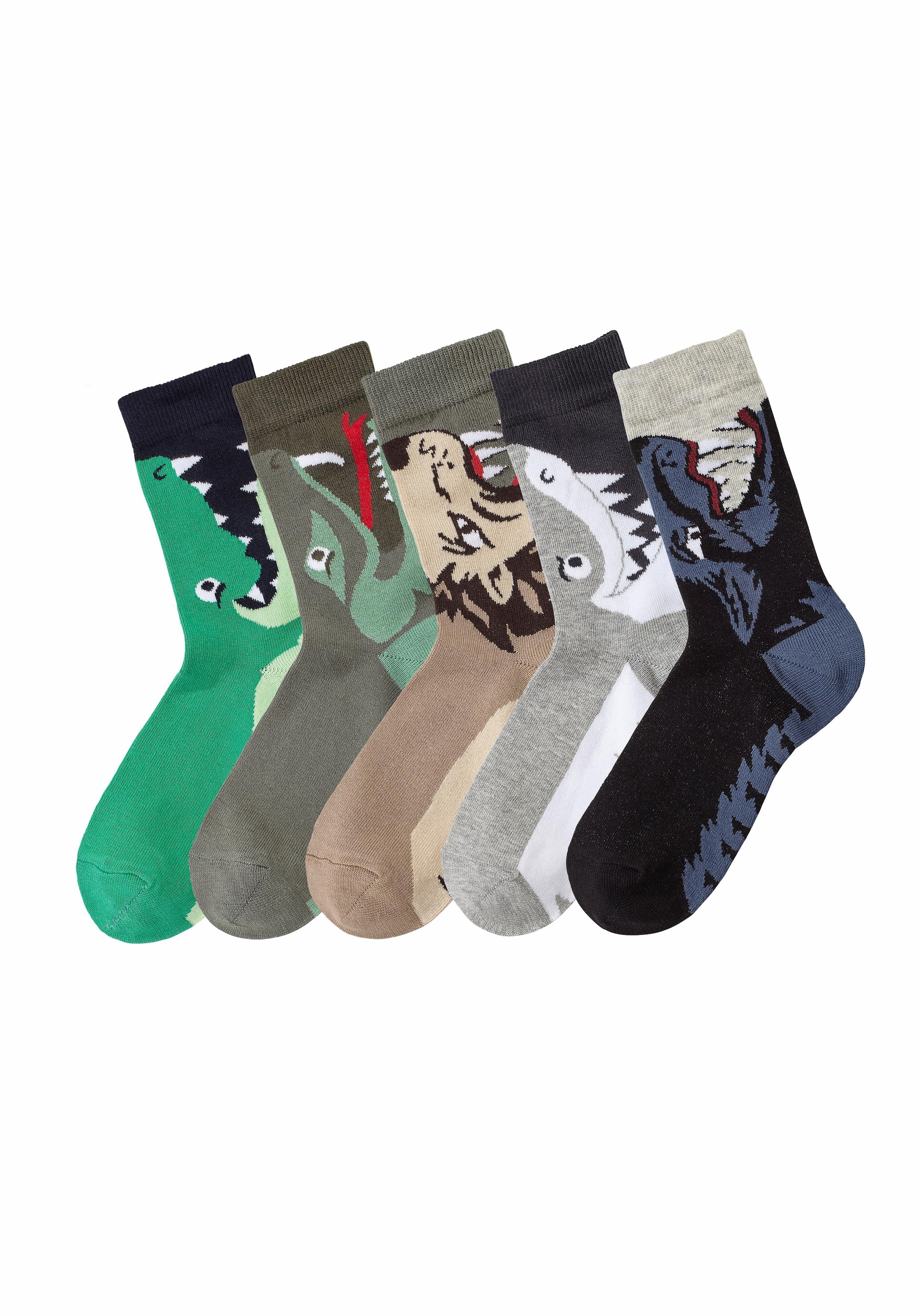 Socken, (5 Paar)