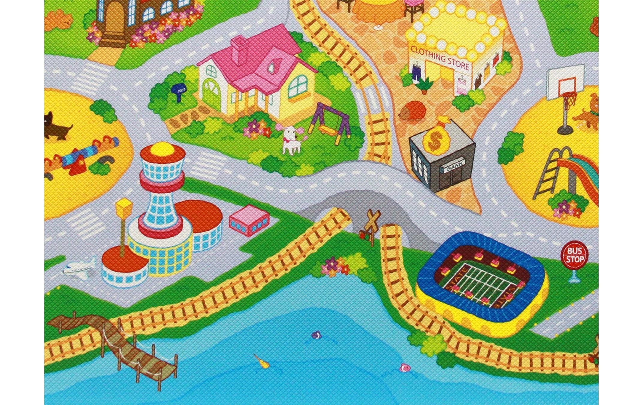 Dwinguler Spielmatte »Town, 230 x 140 cm«