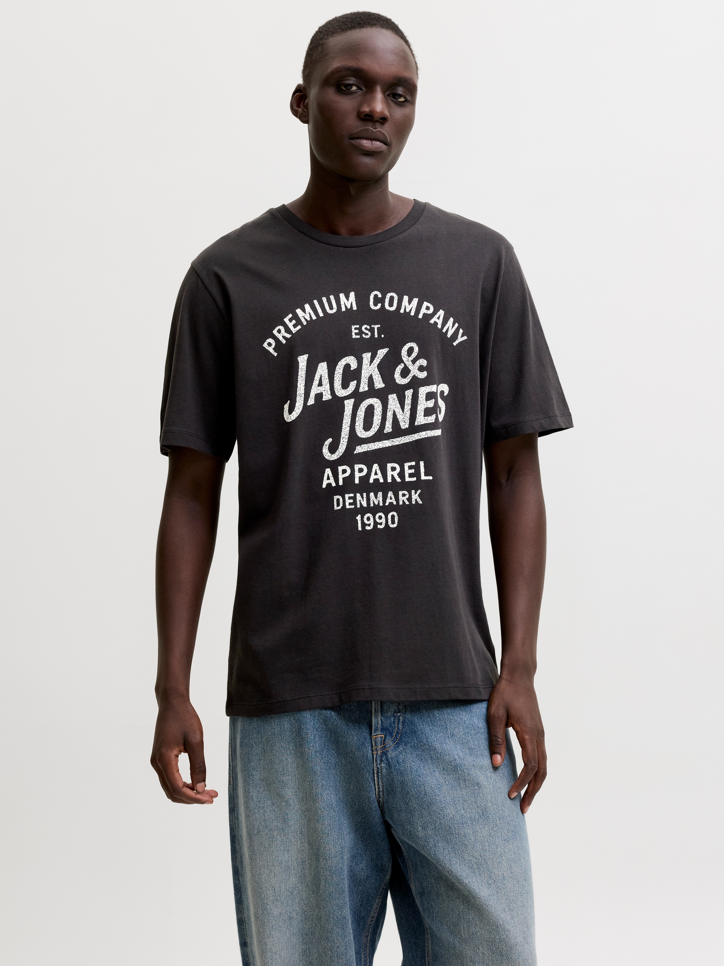 Jack & Jones Rundhalsshirt »JPRBLUZANE SS TEE FST 3PK MP« Packung, 3