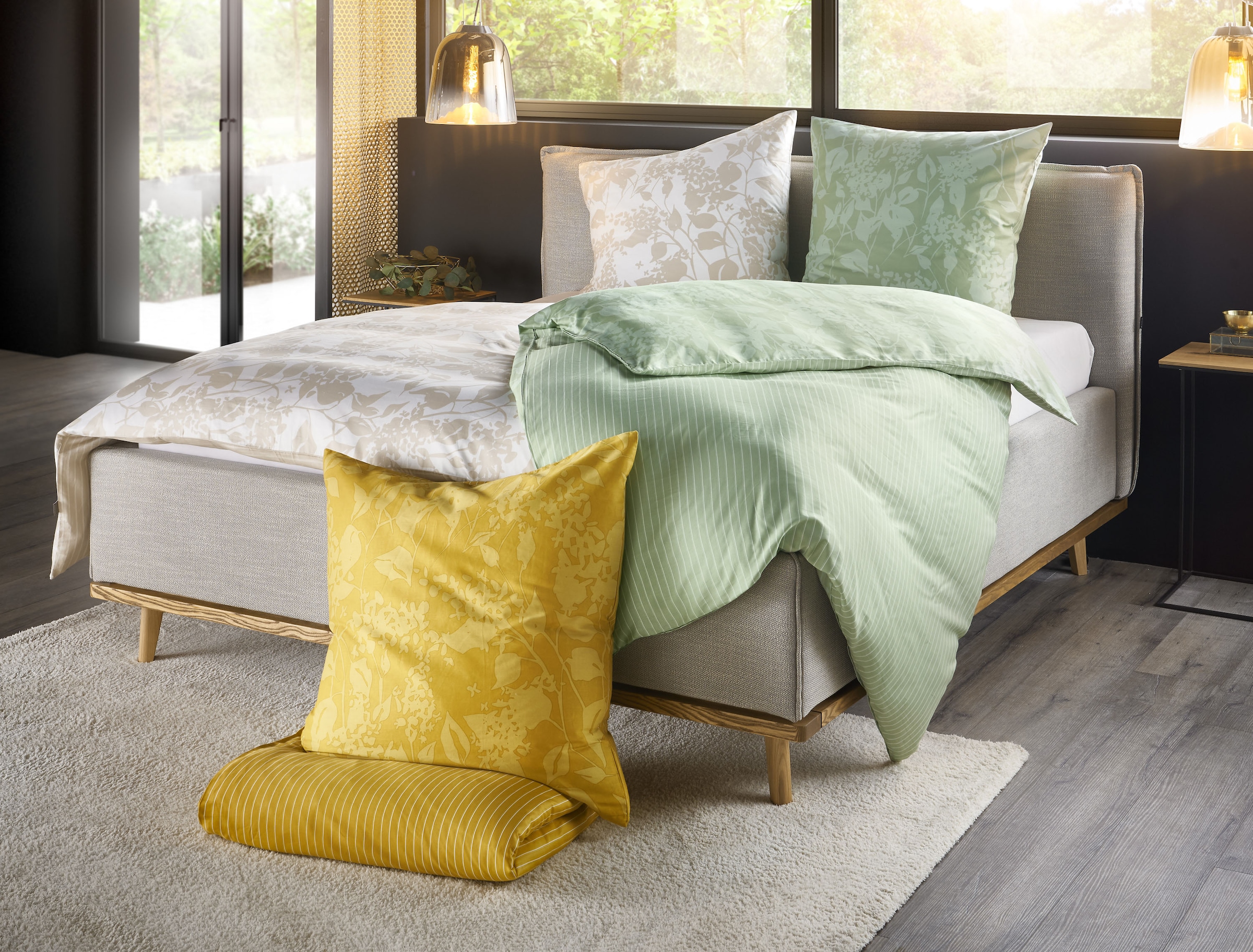 Musterring Linge de lit »Blossom« 2 cuis aus Baumwolle