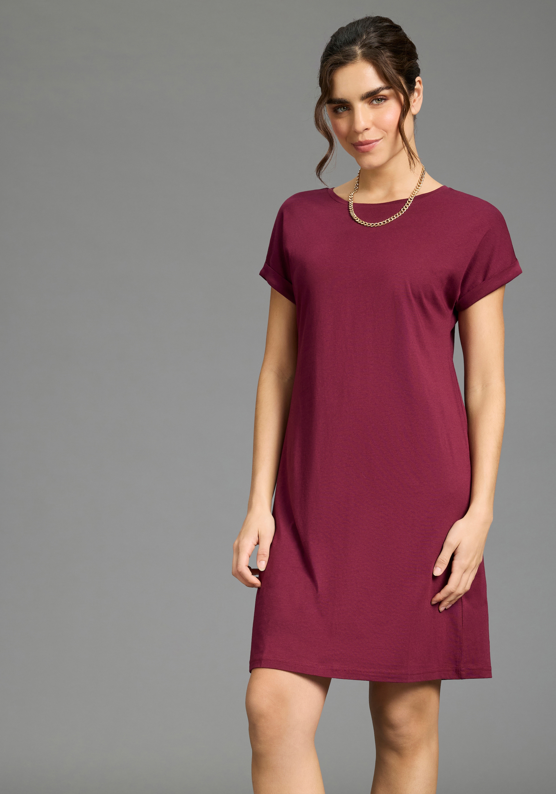 Flashlights Robe t-shirt 2er-Pack,  aus Single Jersey, figurumspielende Passform, perfektes Basic, Sparset