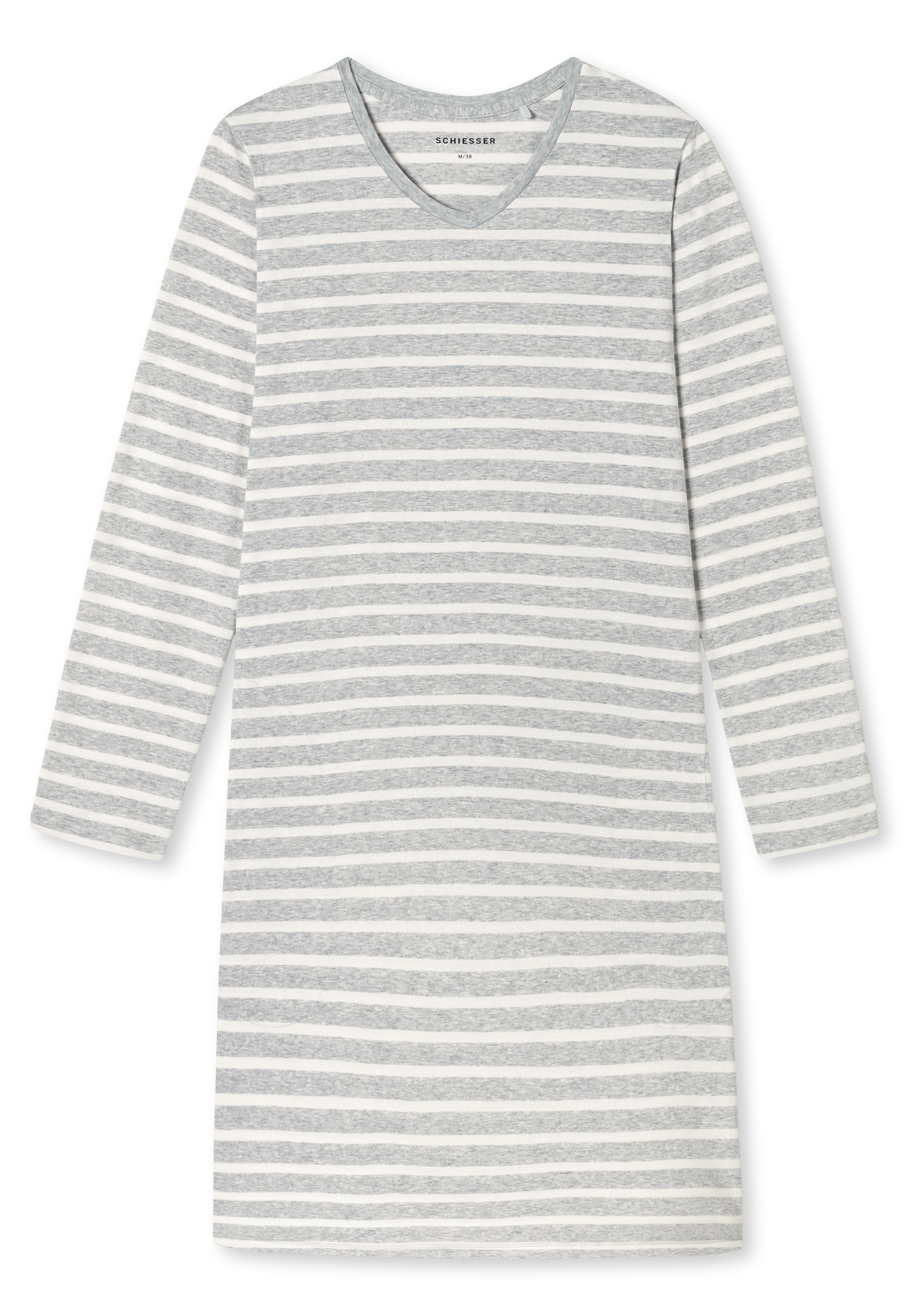 Schiesser Chemise de nuit »Casual Essentials« Paquet,  Poches externes avec léger col en V