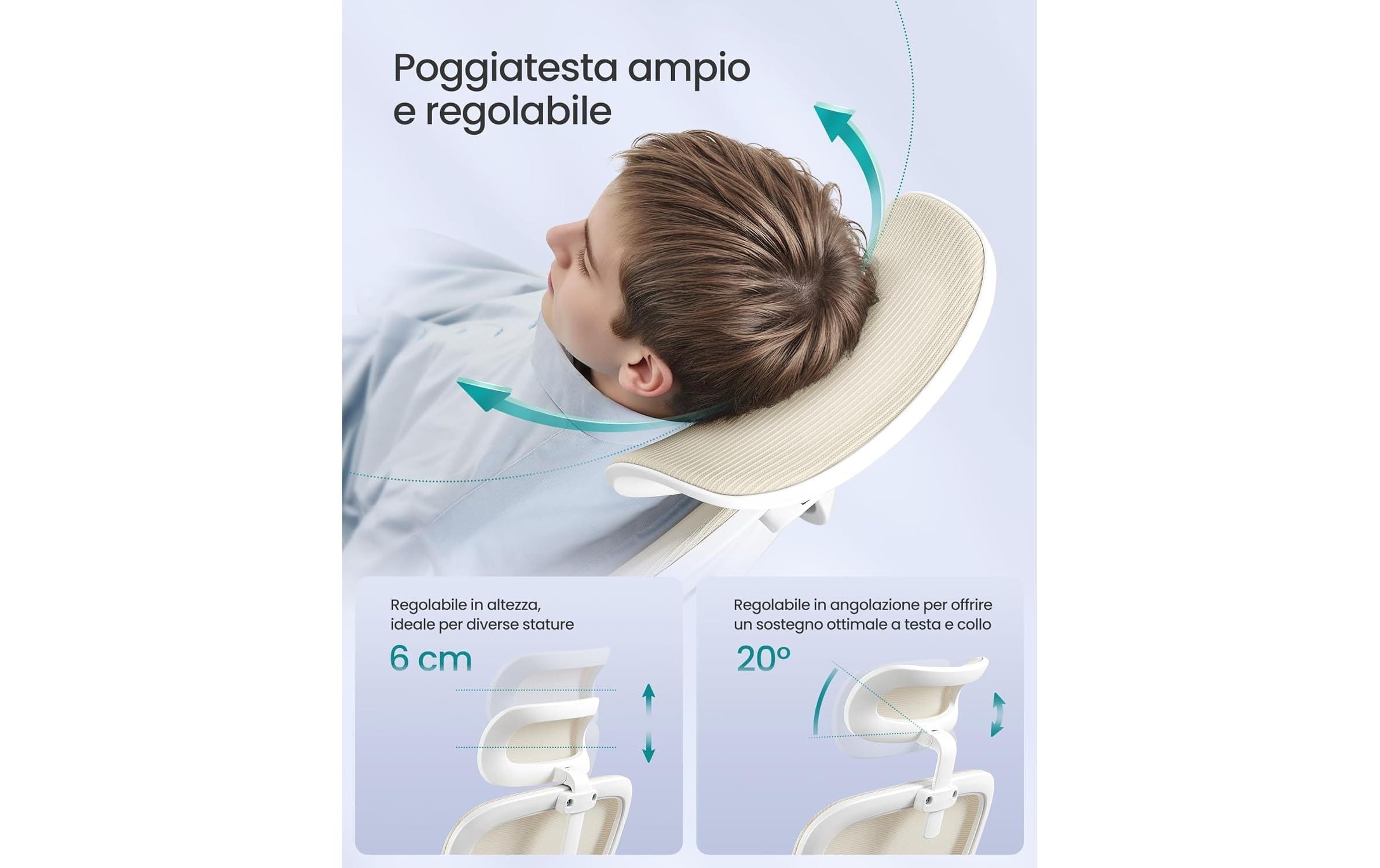 SONGMICS Chaise de bureau »mit Armlehnen« ()