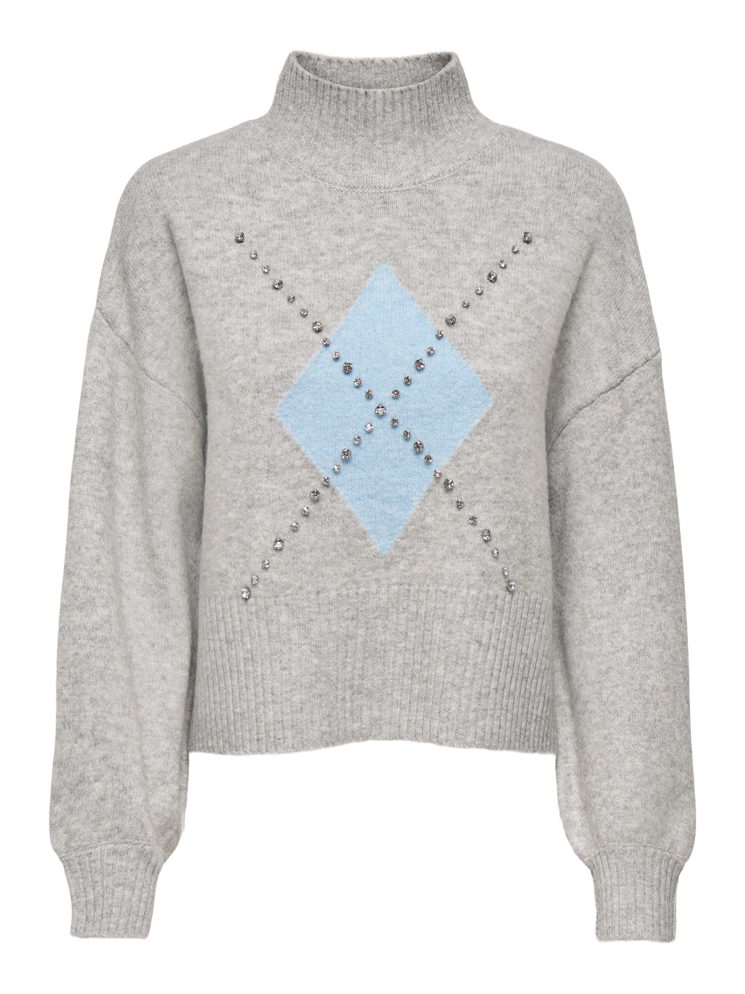 ONLY Pull en tricot »ONLWAKEFIELD LIFE LS BLING HIGHNECK KNT«