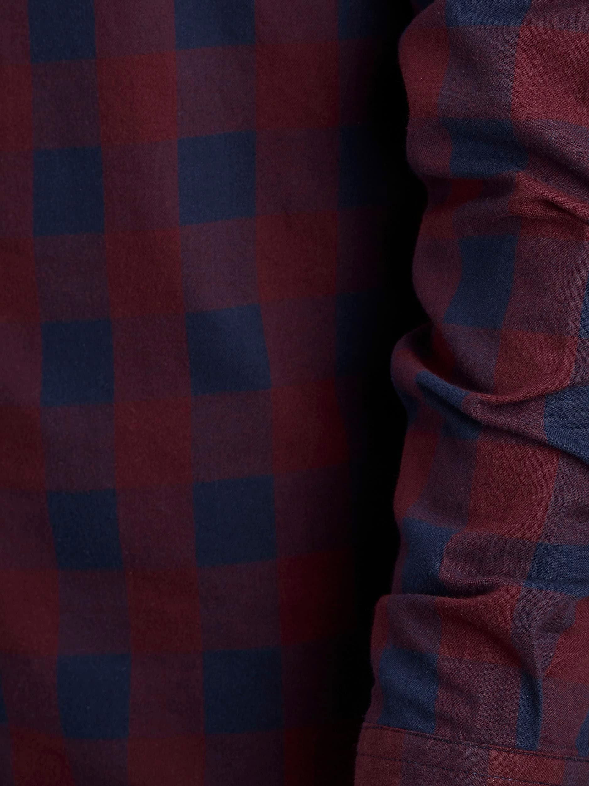 Jack & Jones PlusSize Karohemd »GINGHAM TWILL SHIRT«, Bis Grösse 6XL