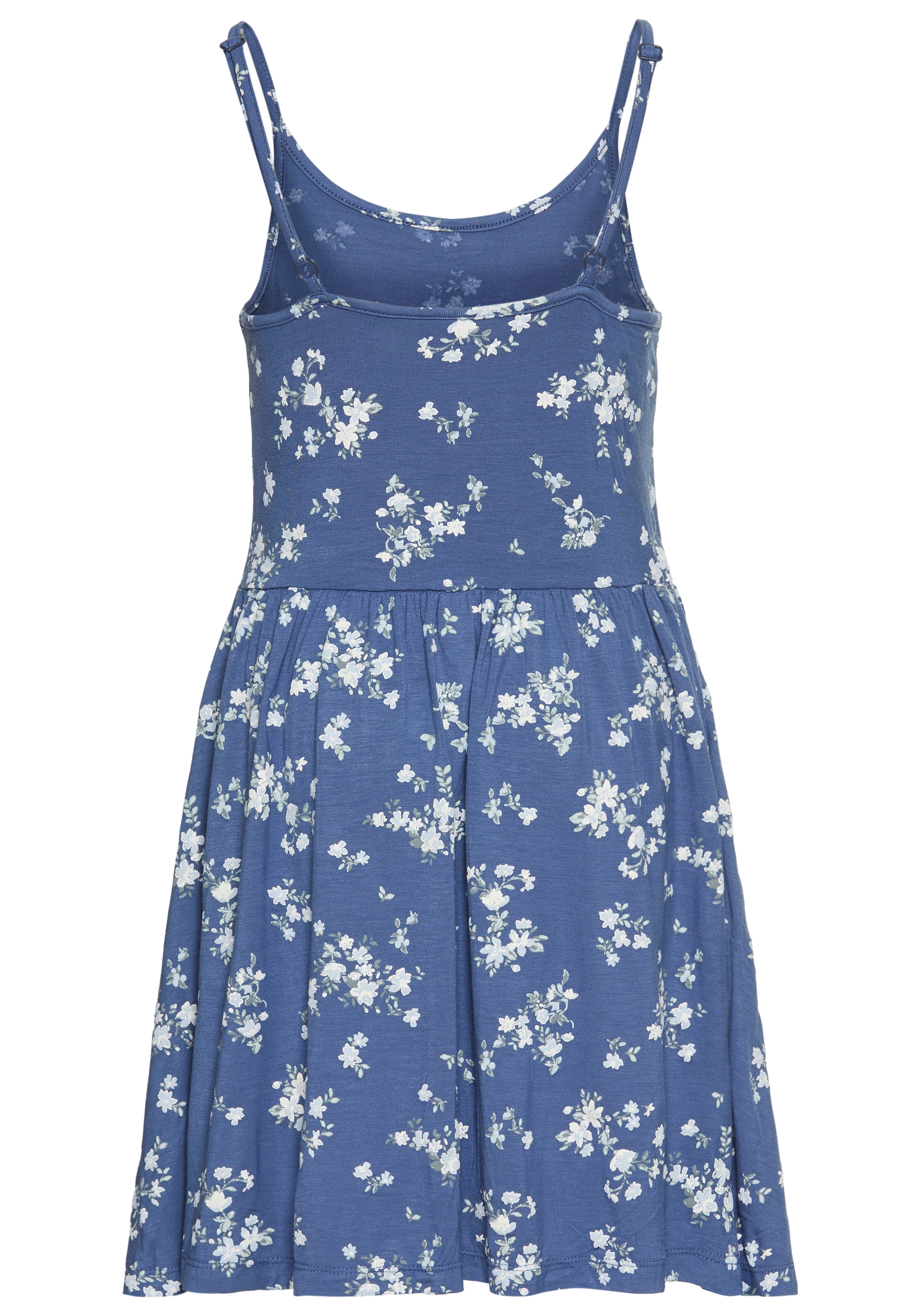 KIDSWORLD Jerseykleid »Trägerkleid, sommerlich mit verstellbaren Trägern«, aus Viskose mit schönem Blumendruck
