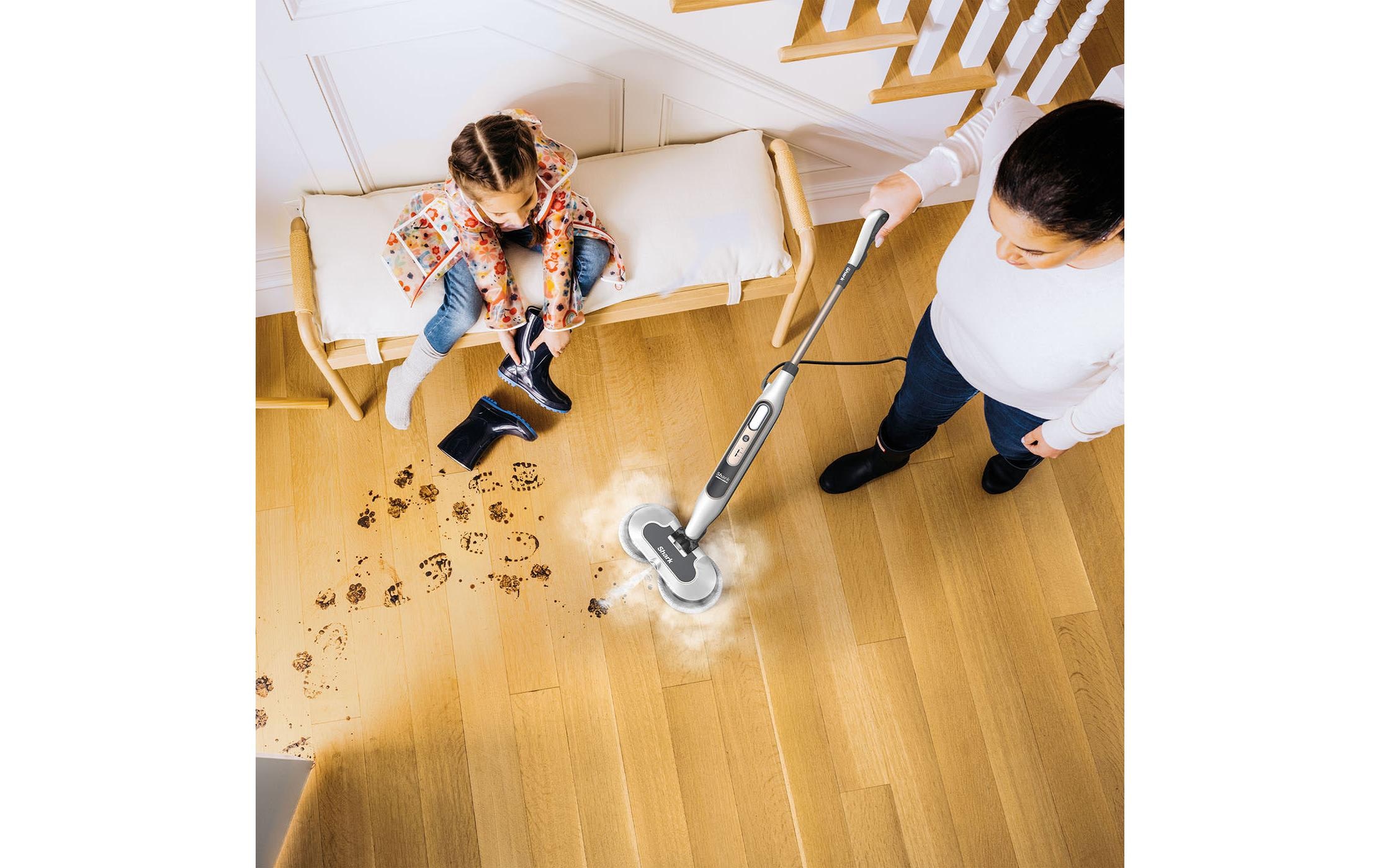 Shark Dampfreiniger »Shark Steam & Scrub mit Steam Blaster Technologie S8201EU«