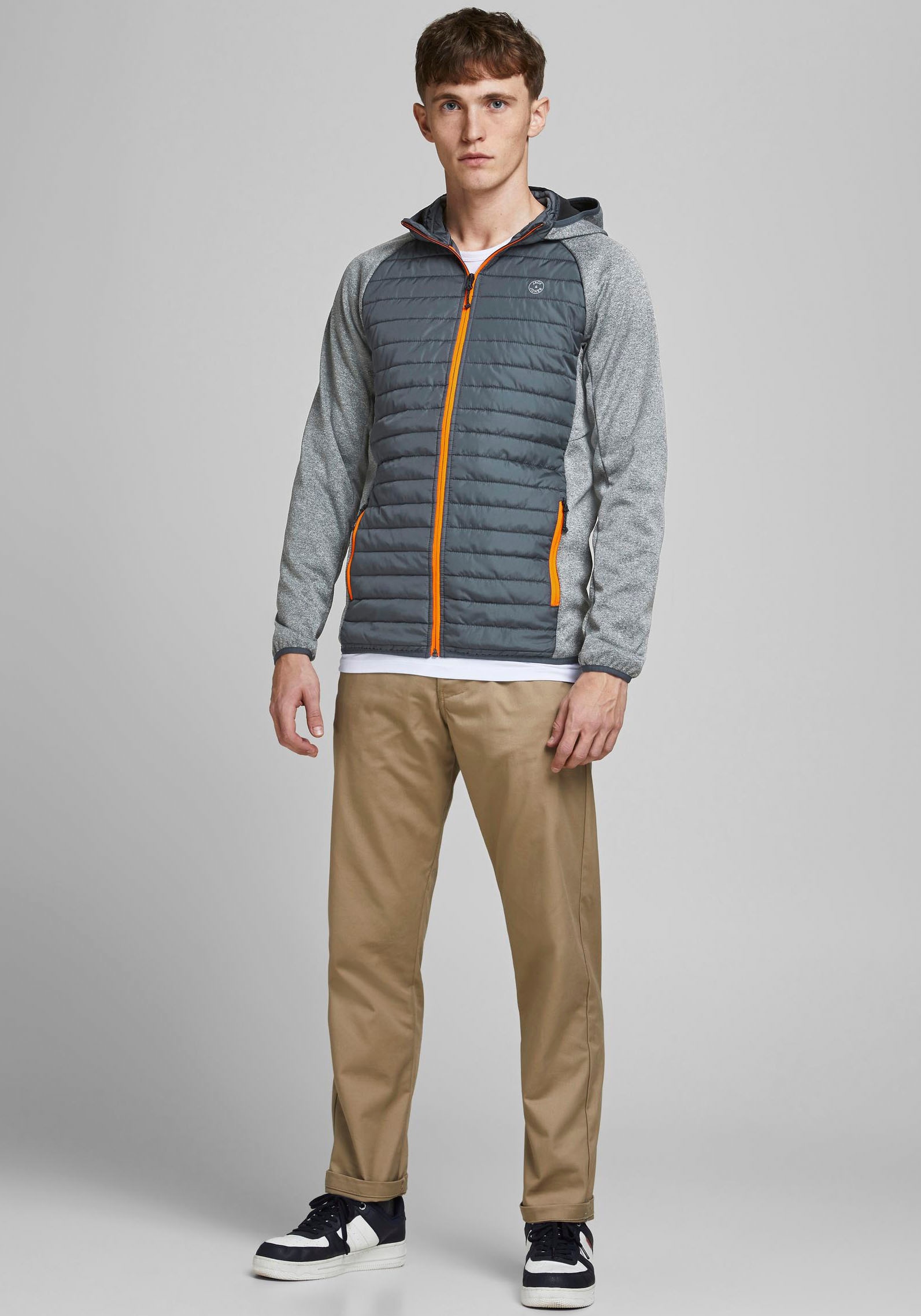 Jack & Jones Steppjacke »JJEMULTI QUILTED JACKET NOOS«, mit Kapuze