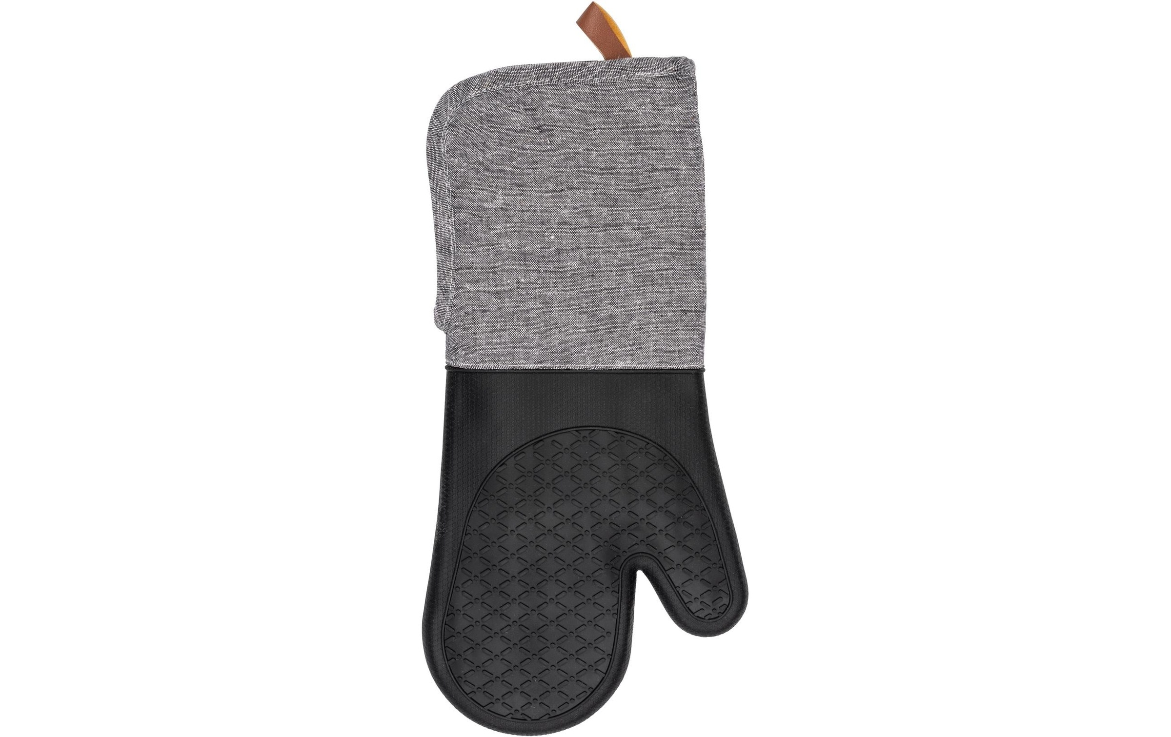 Image of WENKO Topfhandschuhe "Ada 2er Set, Grau/Schwarz"
