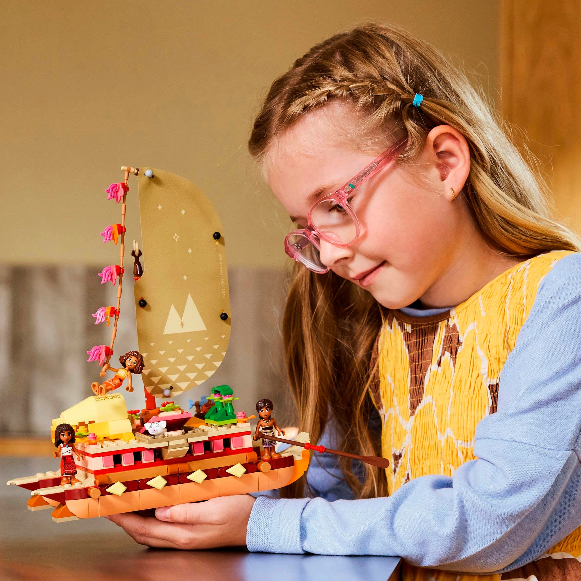 LEGO® Pions de construction »Vaianas Abenteuerfloss (43270), LEGO Disney Princess« Made in Europe