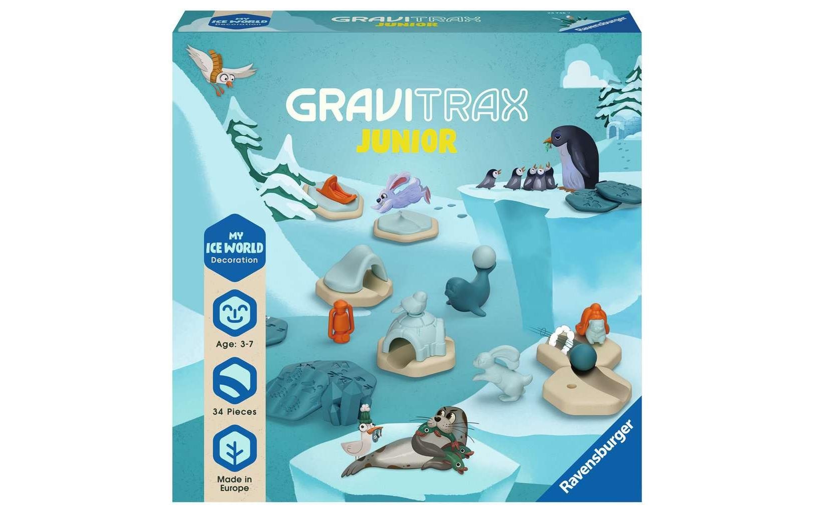 Ravensburger Kugelbahn »Junior Extension Ice«, (34 tlg.)