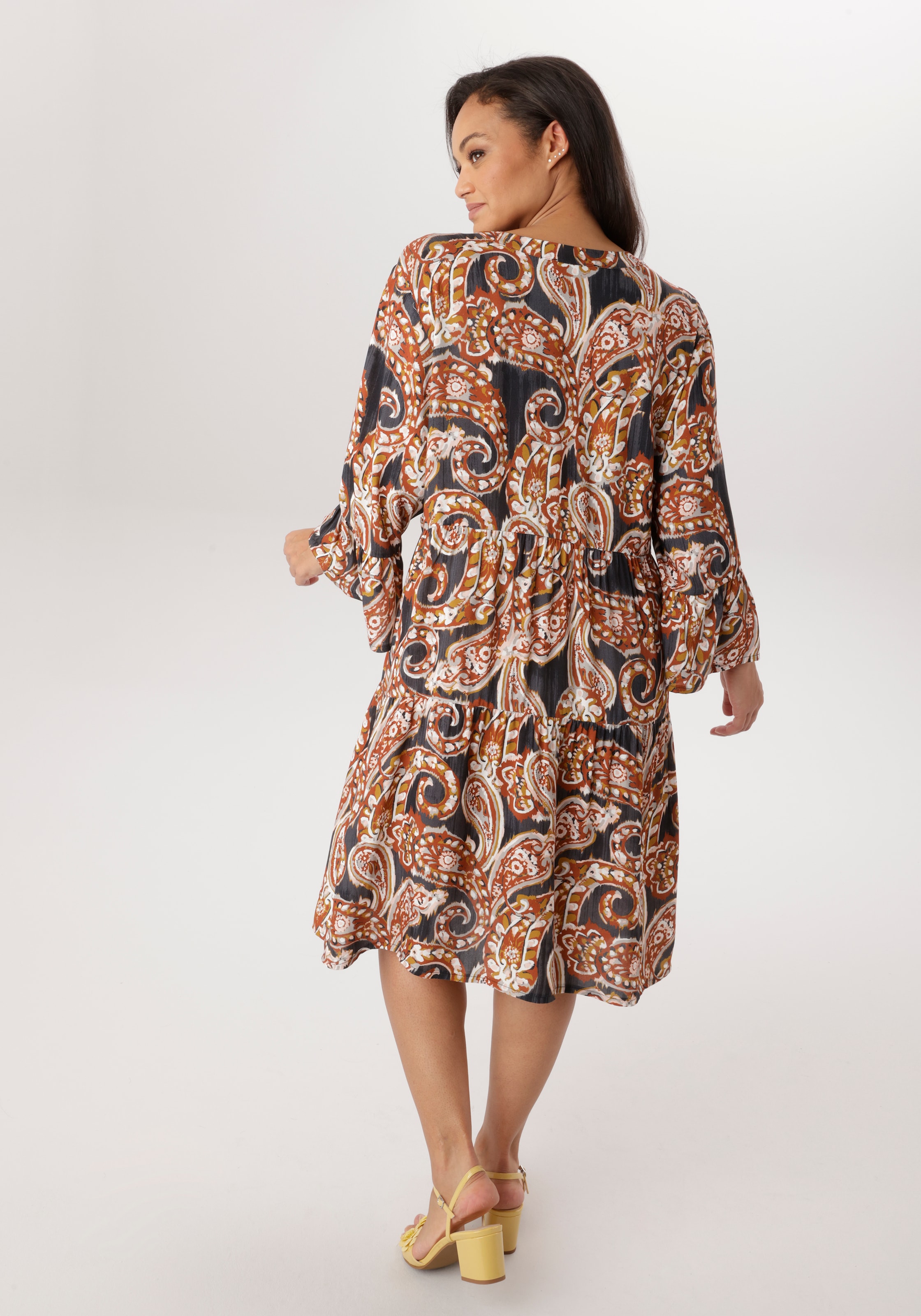 Aniston PLUS Robe tunique in trendigen Paisleydessin - NEUE KOLLEKTION