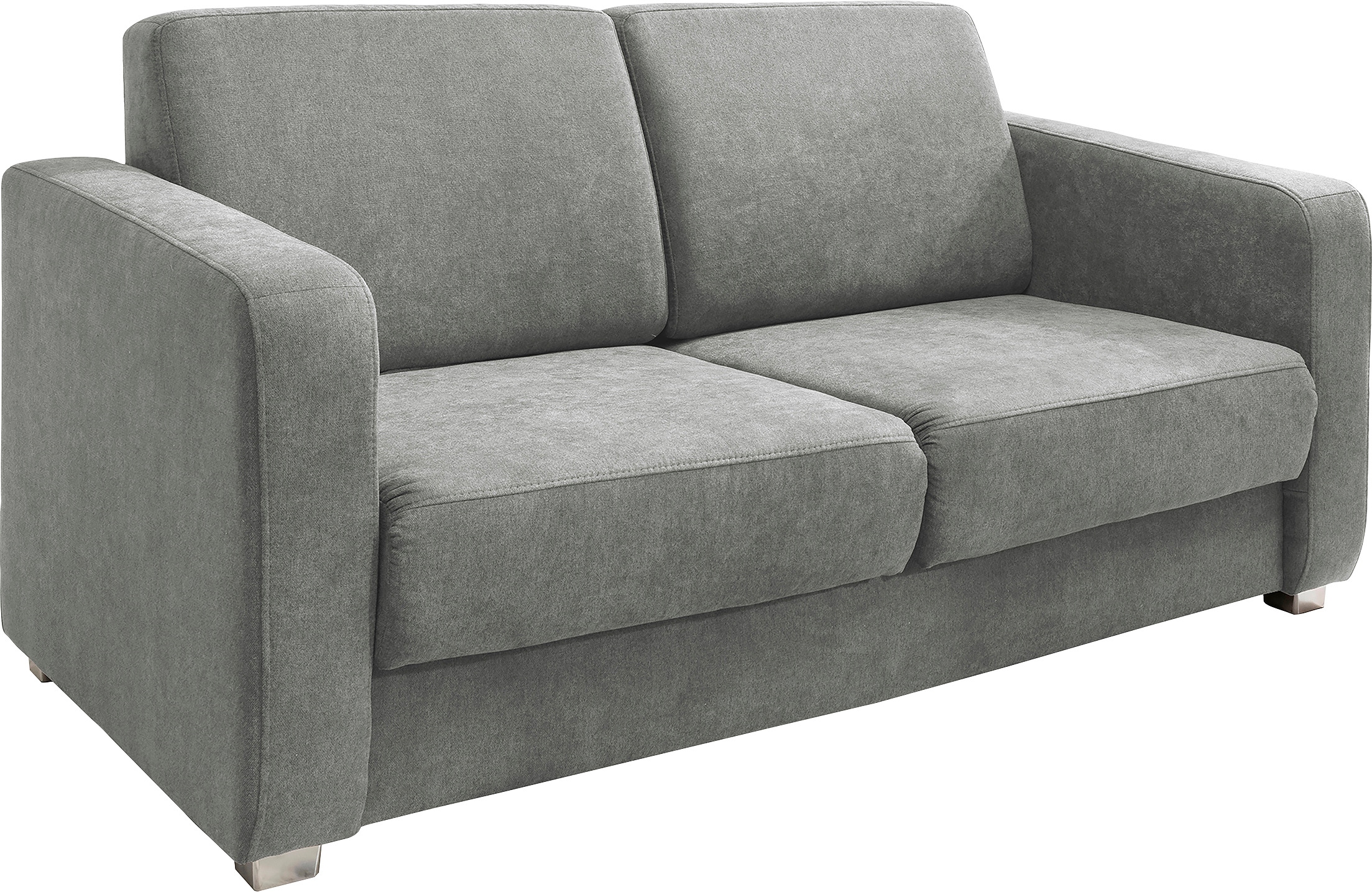 INOSIGN Schlafsofa »Mia Problemlöser Sofa, Einzelauszug, Bettsofa, zeitlos und bequem«, mit 2 Einzelauszügen als Längsschläfer