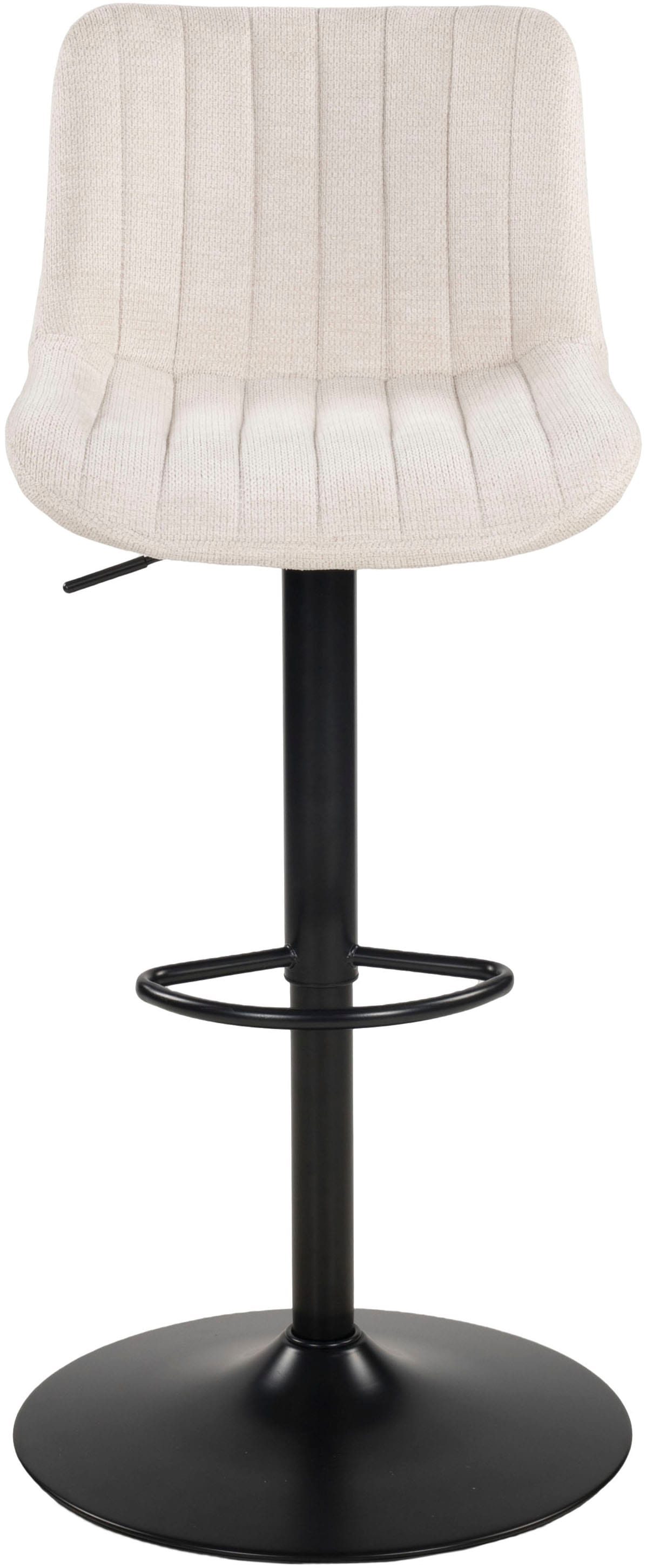 Duo Collection Tabouret de bar »Kelly« 1 cuis tlg. incl. dossier et repose-pieds, réglable en hauteur, pivotant à 360°