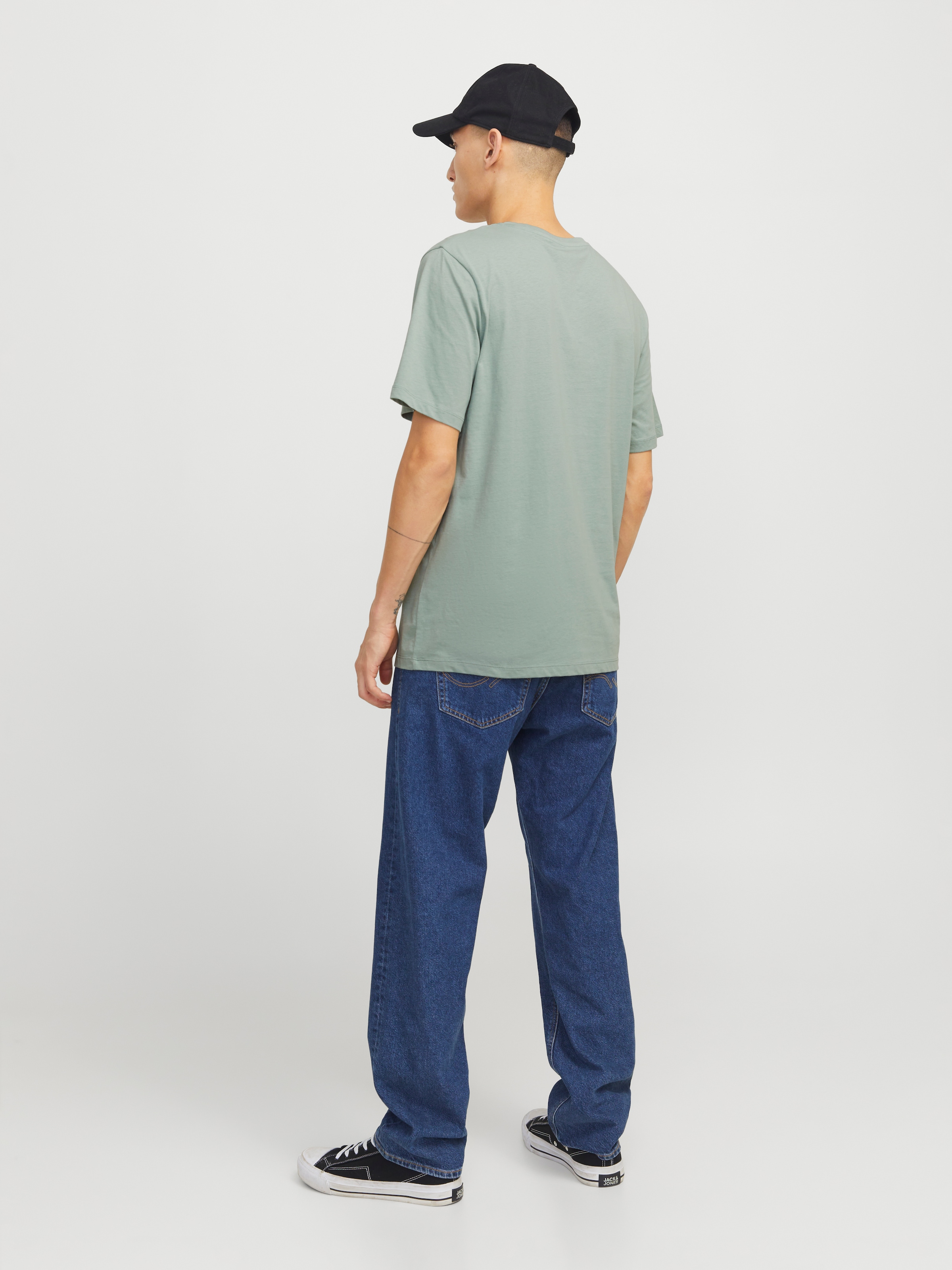 Jack & Jones Print-Shirt »JJHUDSON – Print-Shirt mit Rundhals und Loose Fit«, bedruckt, modisch, loose fit, Jersey