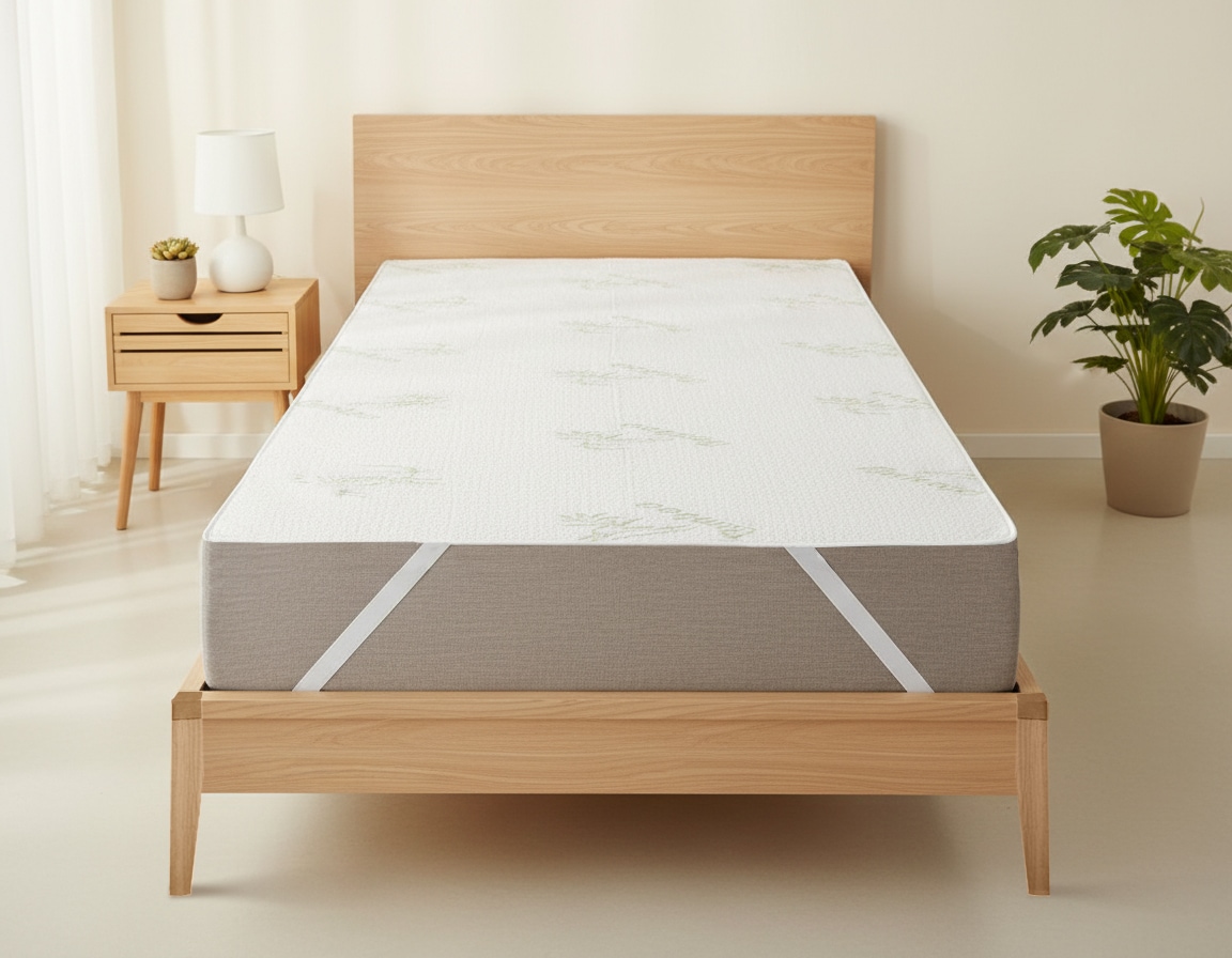 my home Matratzenauflage »Bambussy,Auflage 90x200 cm, 140x200 cm und weiteren Grössen,wasserdicht« (Inkontinenz), Allergiker geeignet (Hausstauballergiker), atmungsaktiv