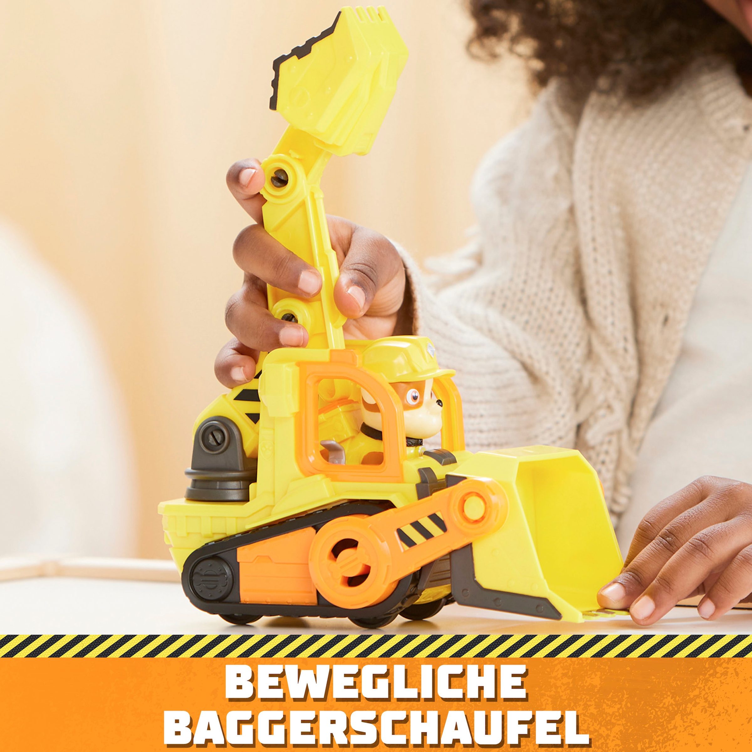 Spin Master Voiture-jouet »Rubble & Crew - Core Vehicle Solid Rubble«