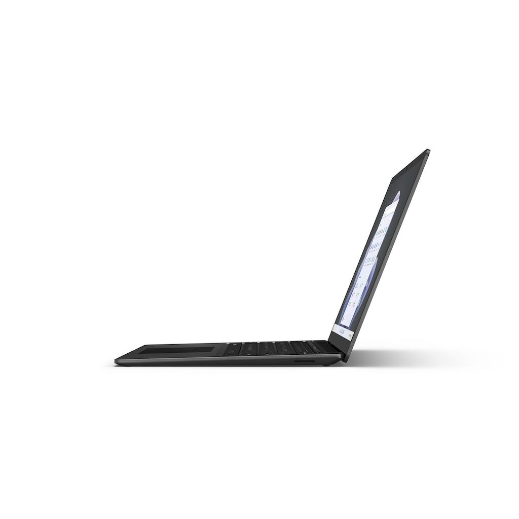 Microsoft Business-Notebook »Microsoft Surface Laptop 5 i5, Schwarz«, 34,15 cm, / 13,5 Zoll, Intel, Core i5, Iris Xe Graphics, 256 GB SSD