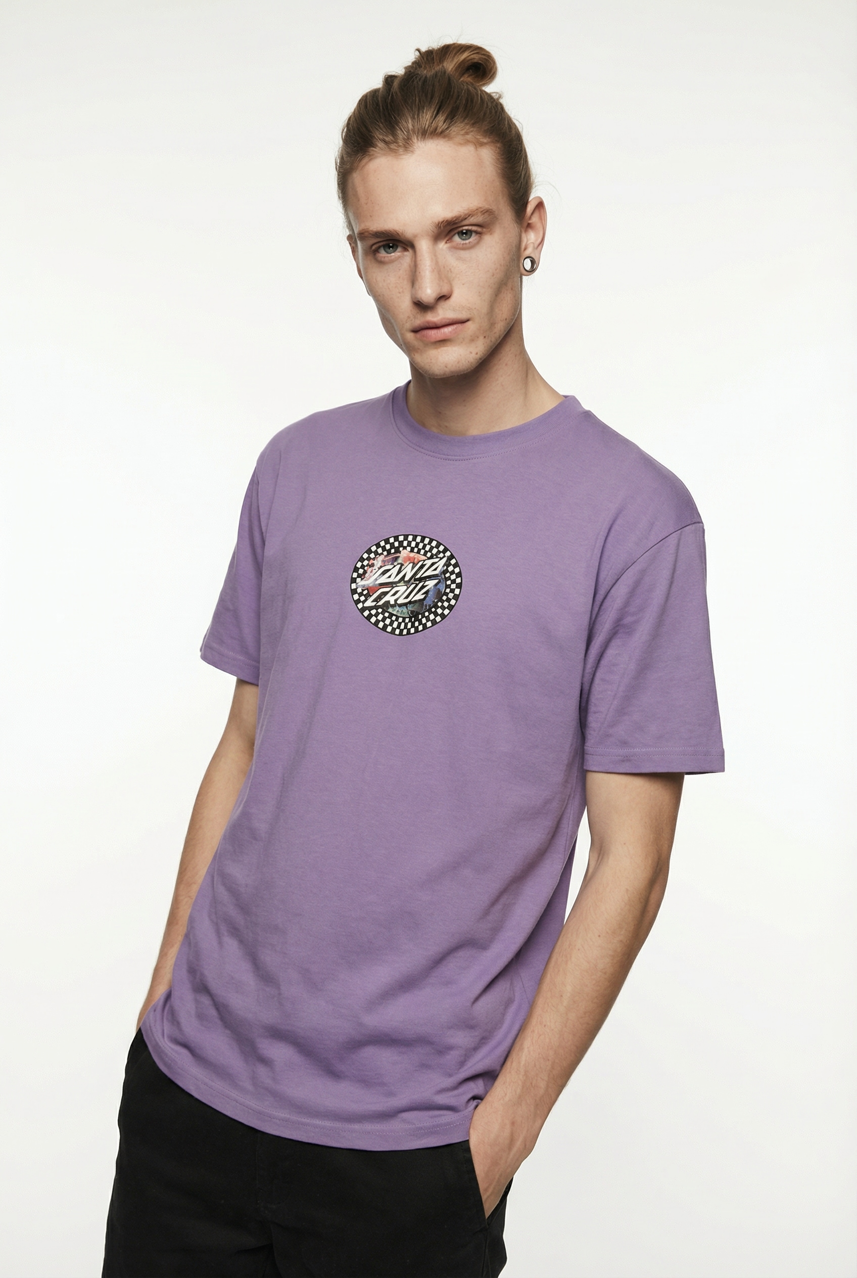 Image of Santa Cruz T-Shirt "COLLAGE OVAL DOT T-SHIRT" sportlicher Stil, für sportliche Aktivitäten und Freizeit