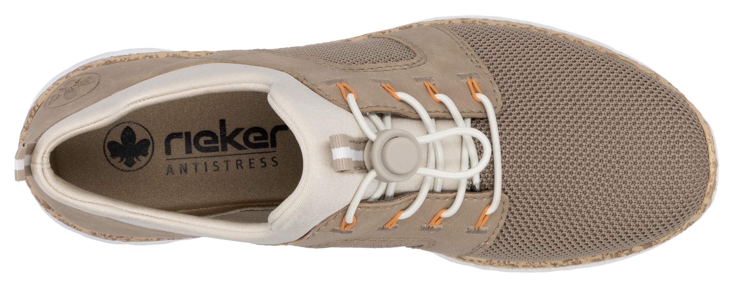 Rieker Slip-On Sneaker  , Schlupfschuh, Halbschuh, Slipper, Freizeitschuh mit Elastikeinstieg