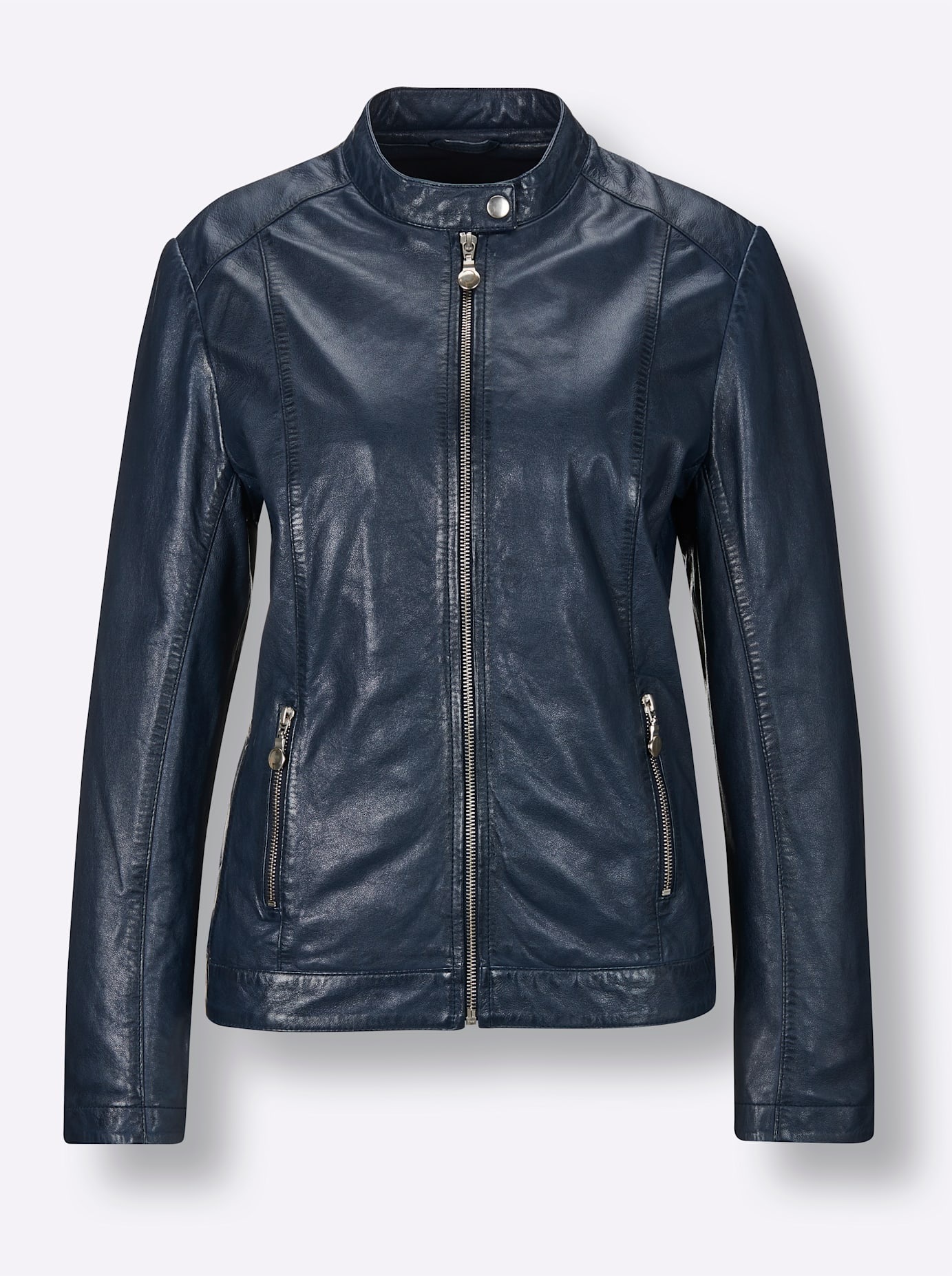 CREATION L PREMIUM Lederjacke, ohne Kapuze