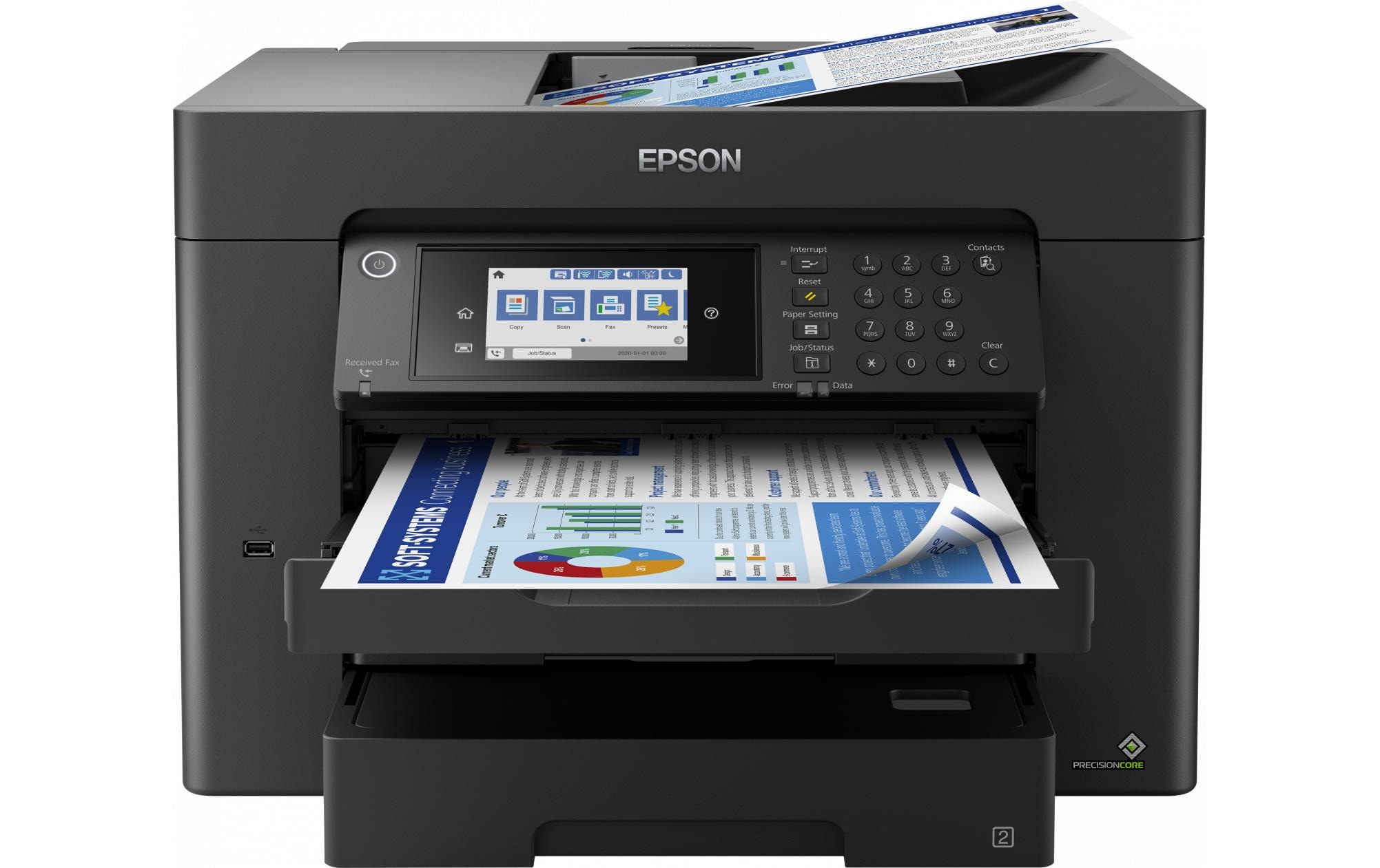 Multifunktionsdrucker »Epson Multifunktionsdrucker WorkFor«, Direktdruck AirPrint,...