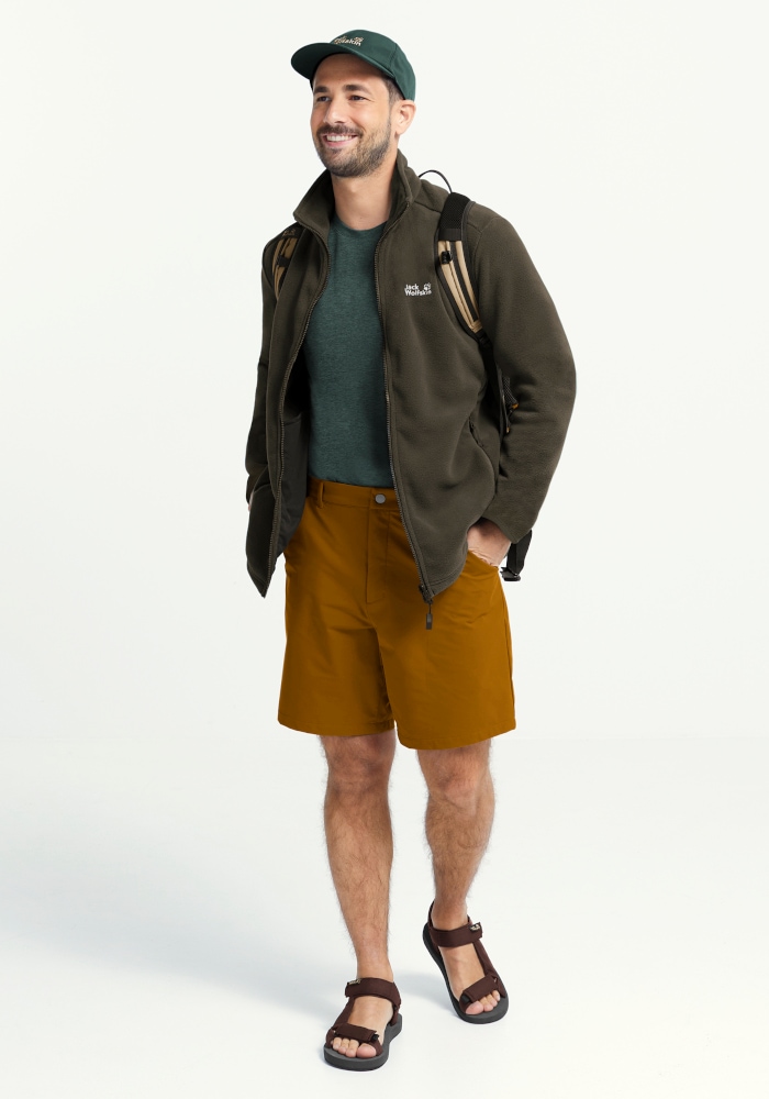 Jack Wolfskin Veste polaire »TAUNUS 200 FZ M« avec système 3-en-1, respirant, en polyester