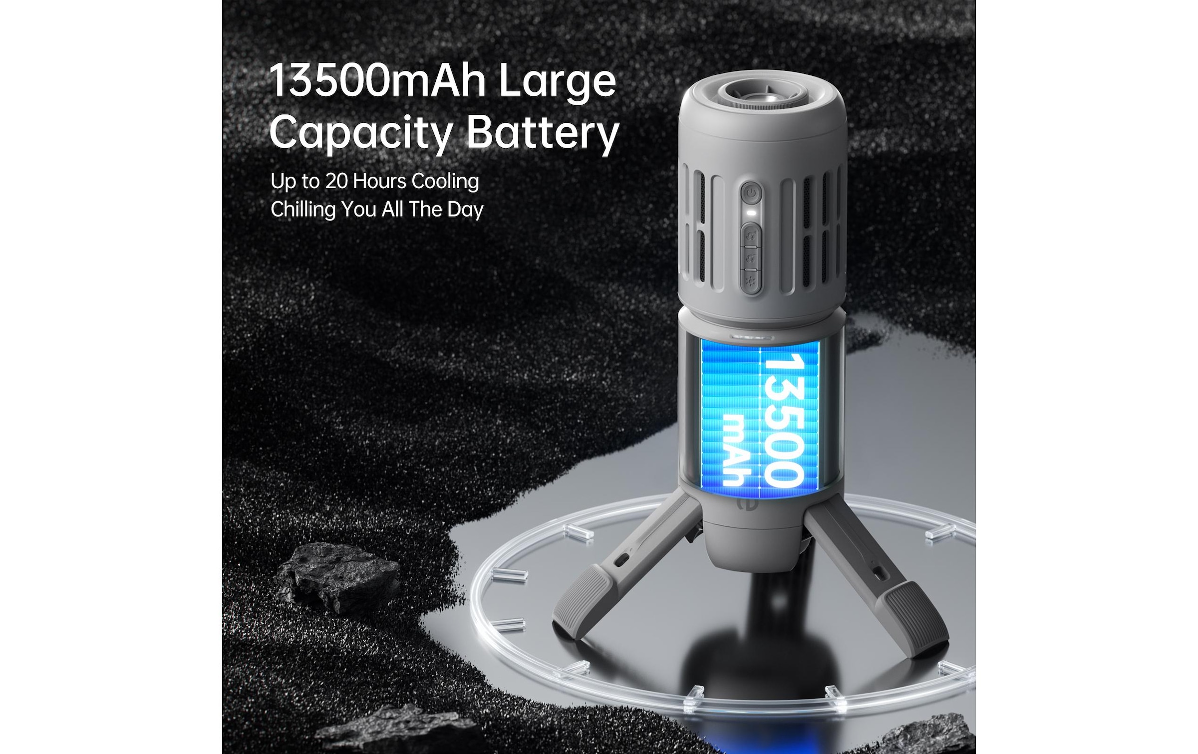   Tischventilator »Jisulife Ultra1« Höhenverstellbar