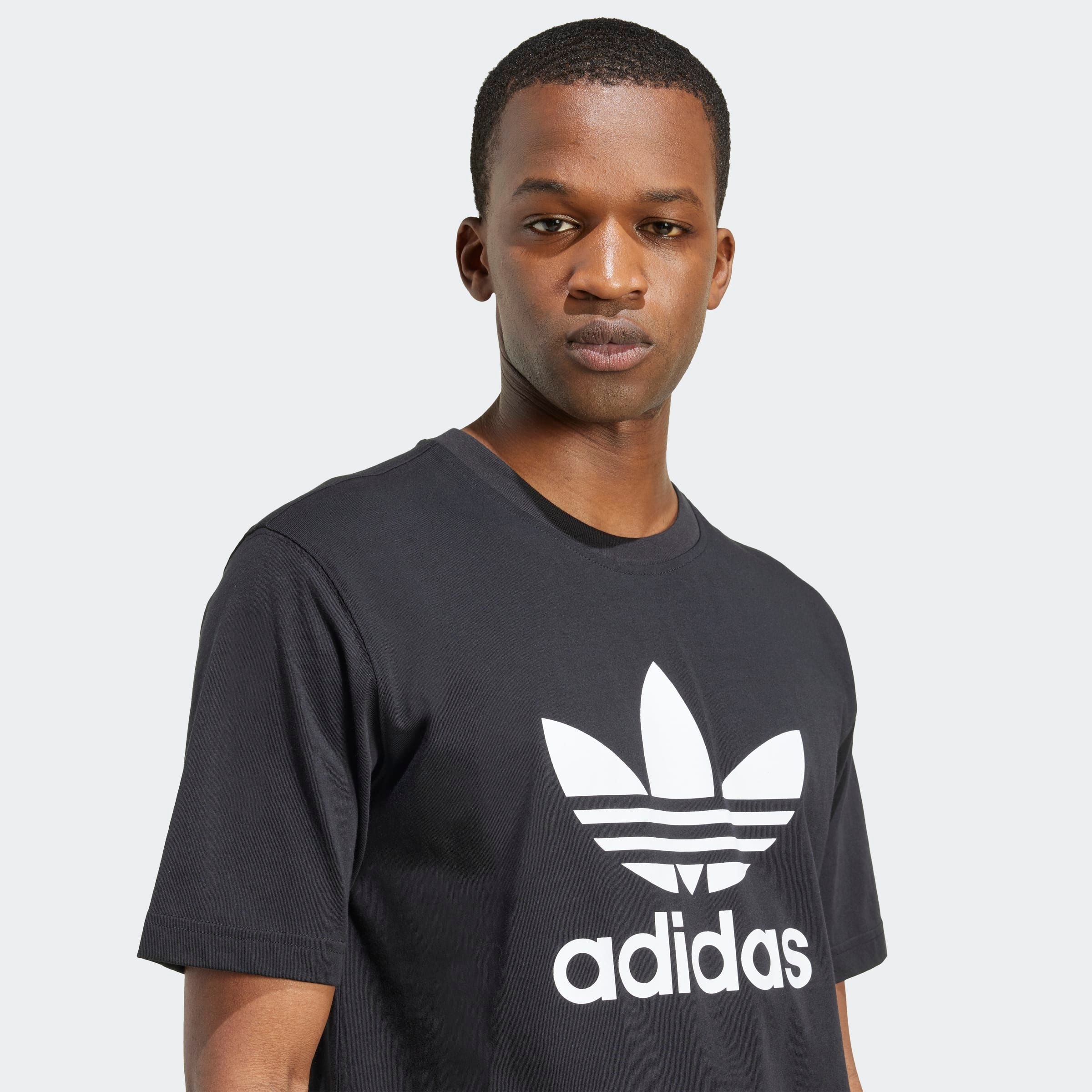 adidas Originals T-Shirt »TREFOIL T-SHIRT«, Basic Shirt mit grossem Trefoil Logoprint