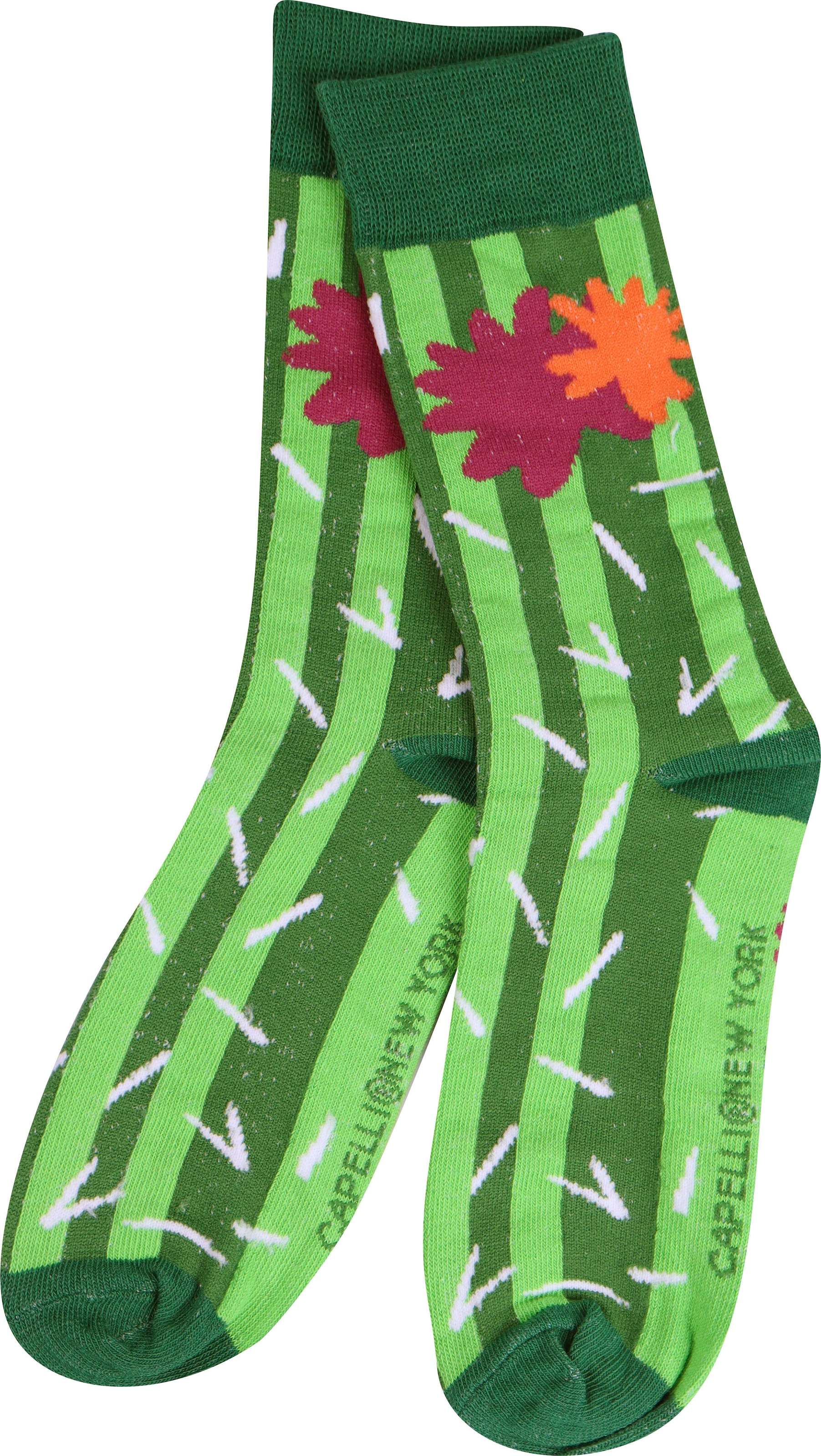 mit lustigem (Packung, New York 3 Socken, gleich Paar), Design Capelli