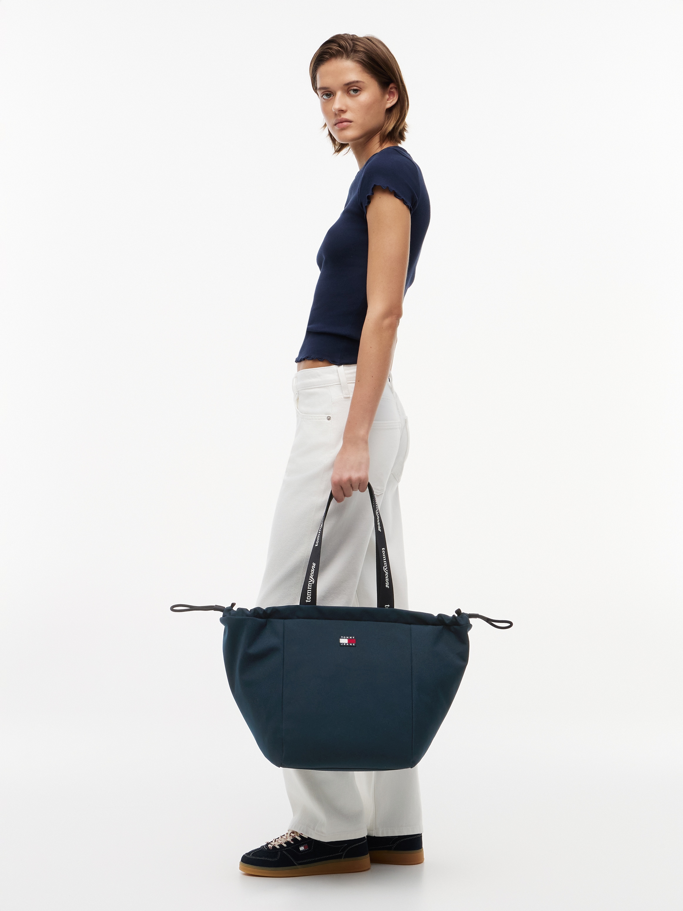 Tommy Jeans »TJW ESS DAILY TOTE« Damen Handtasche, Shopper mit Logoflagge
