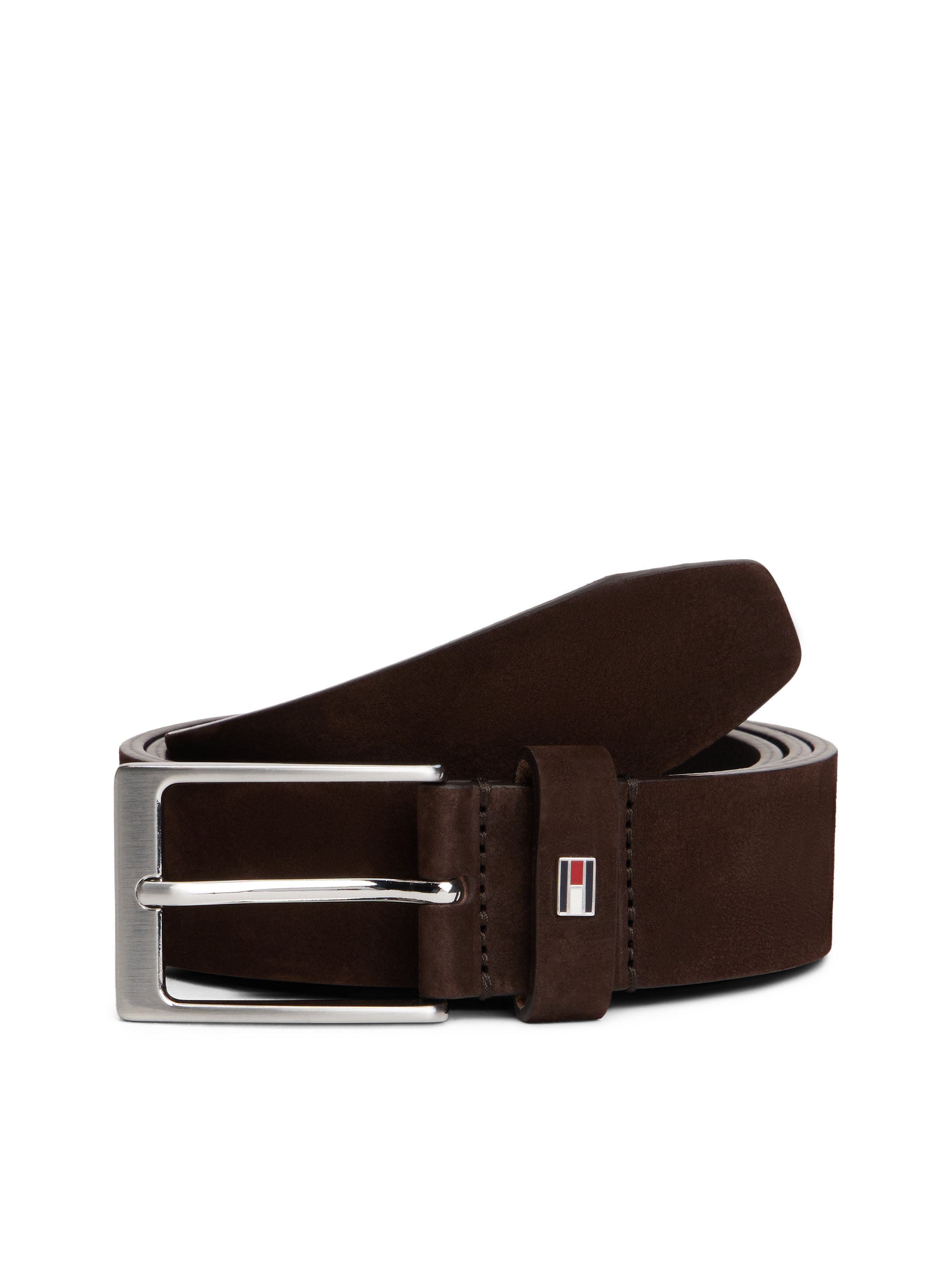 Tommy Hilfiger Ledergürtel »LAYTON NUBUCK«, Grössenverstellbar