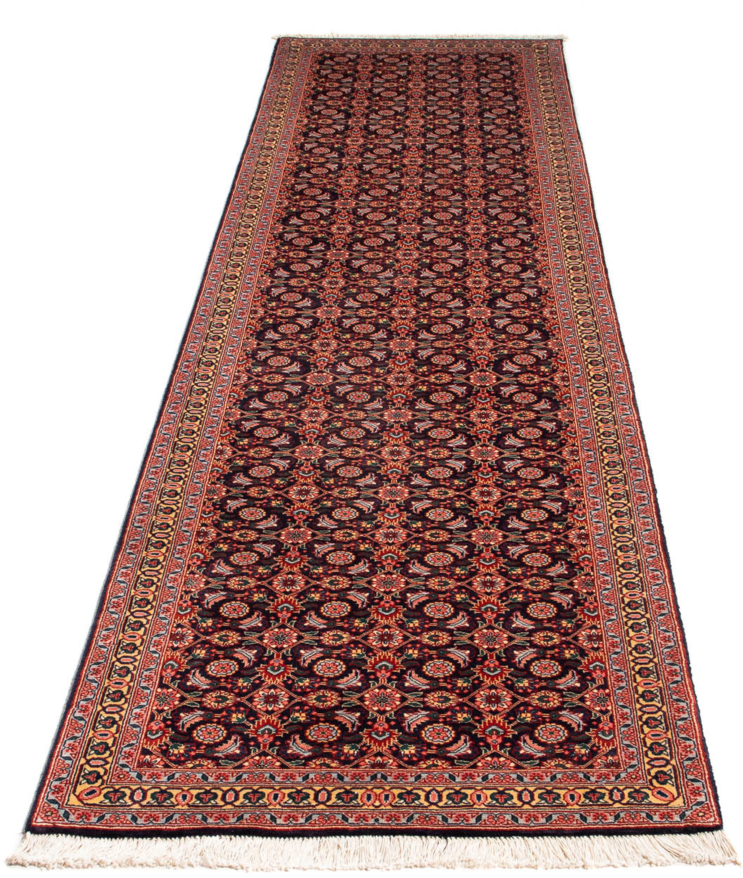 Image of morgenland Orientteppich »Perser - Täbriz - 302 x 80 cm - braun«, rechteckig, 10 mm Höhe, Wohnzimmer, Handgeknüpft, Einzelstück mit Zertifikat bei Ackermann Versand Schweiz